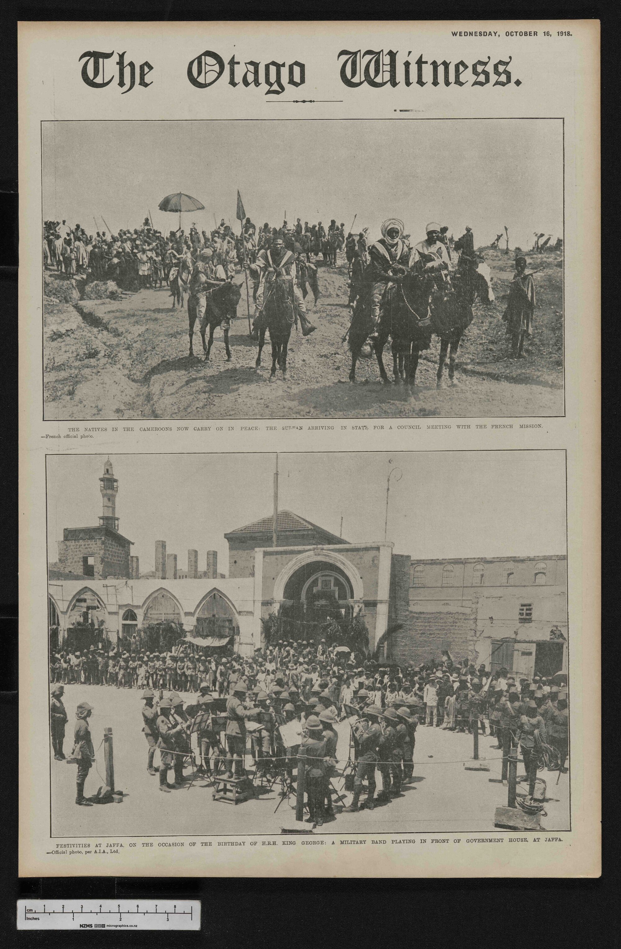 1918-10-16 Otago Witness