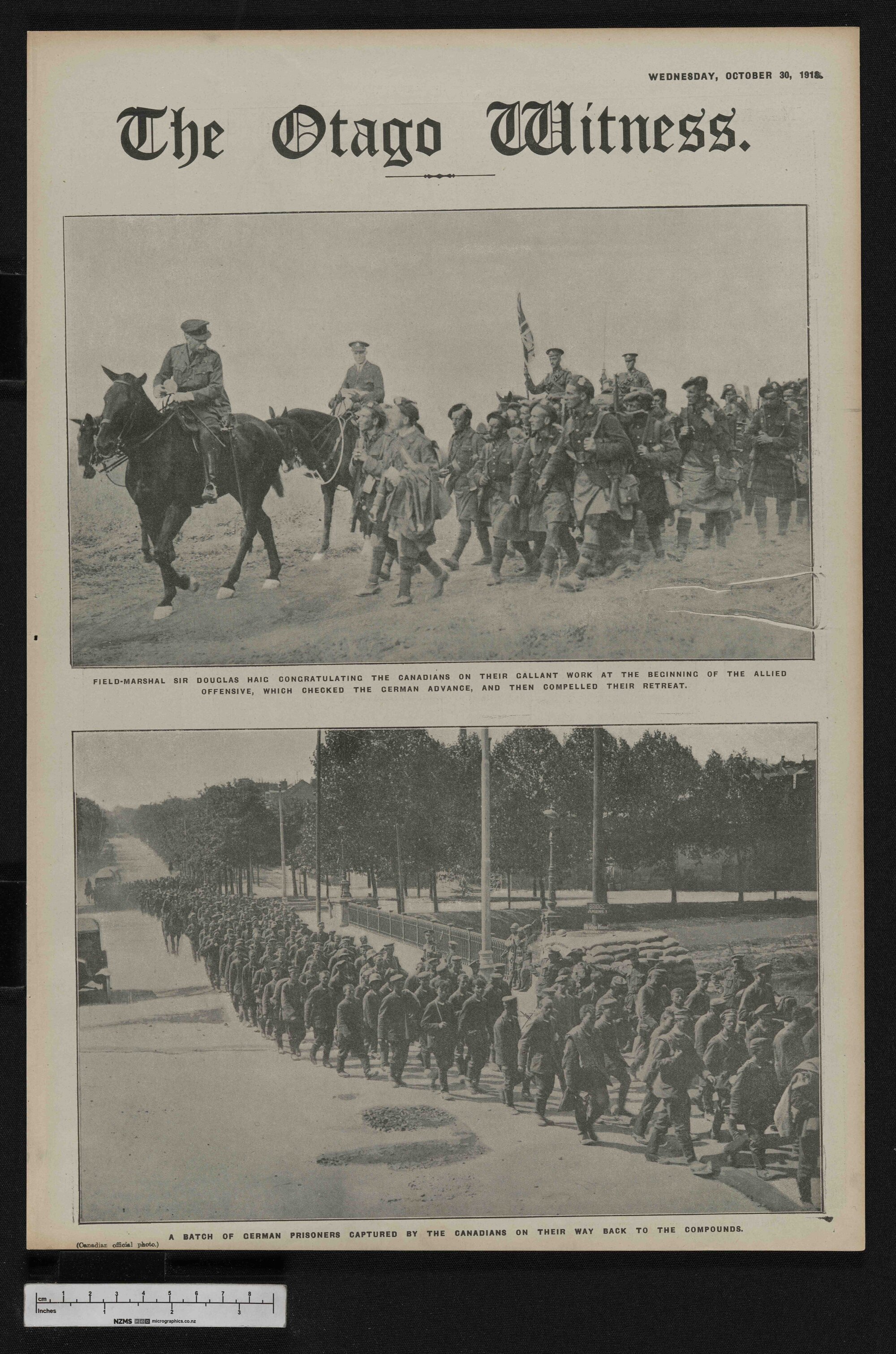 1918-10-30 Otago Witness