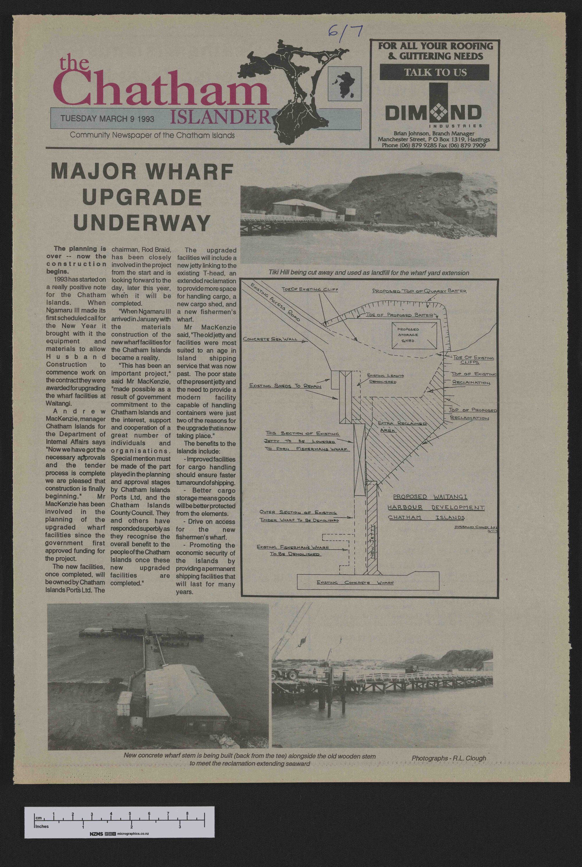 1993-03-09 Chatham Islander