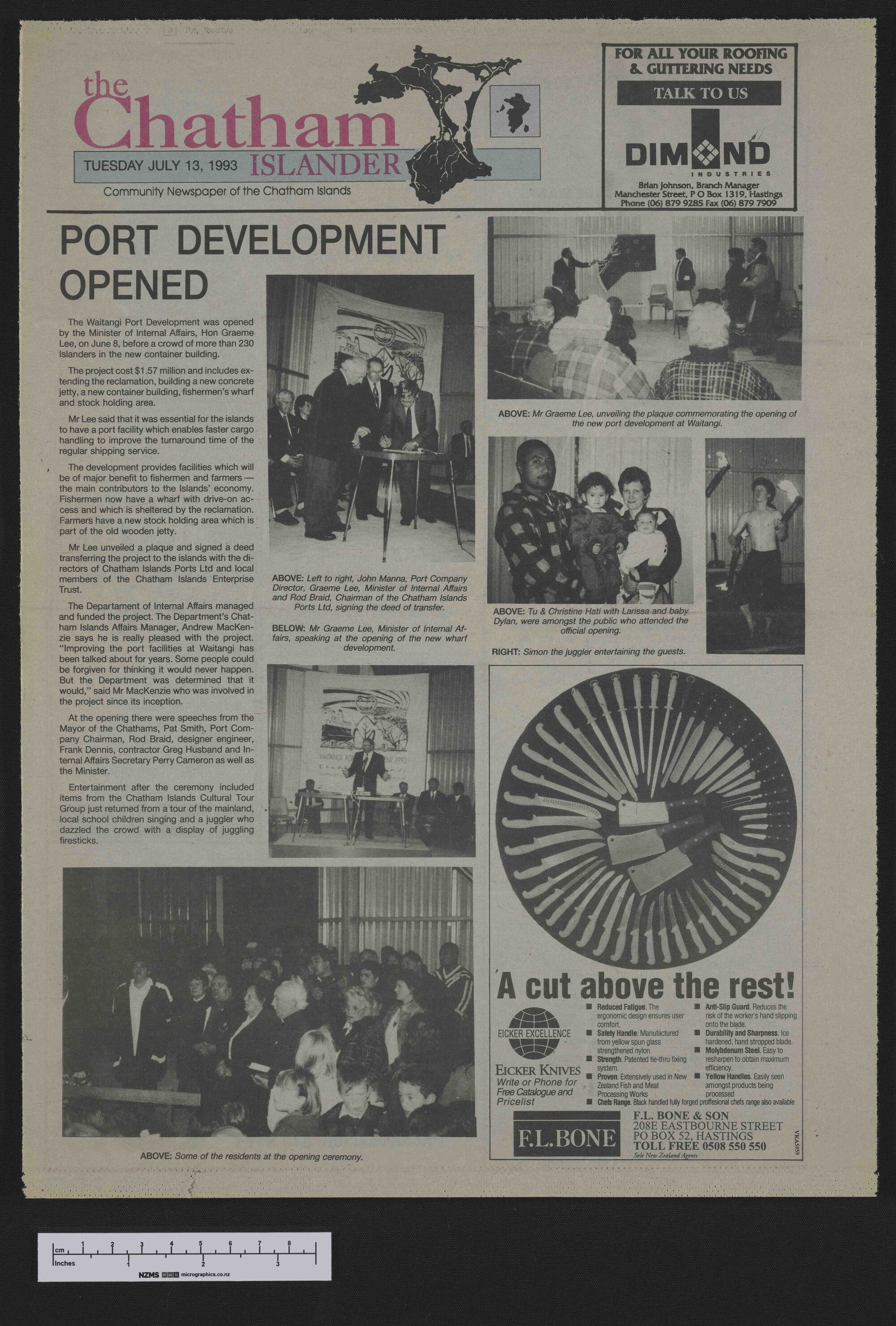 1993-07-13 Chatham Islander