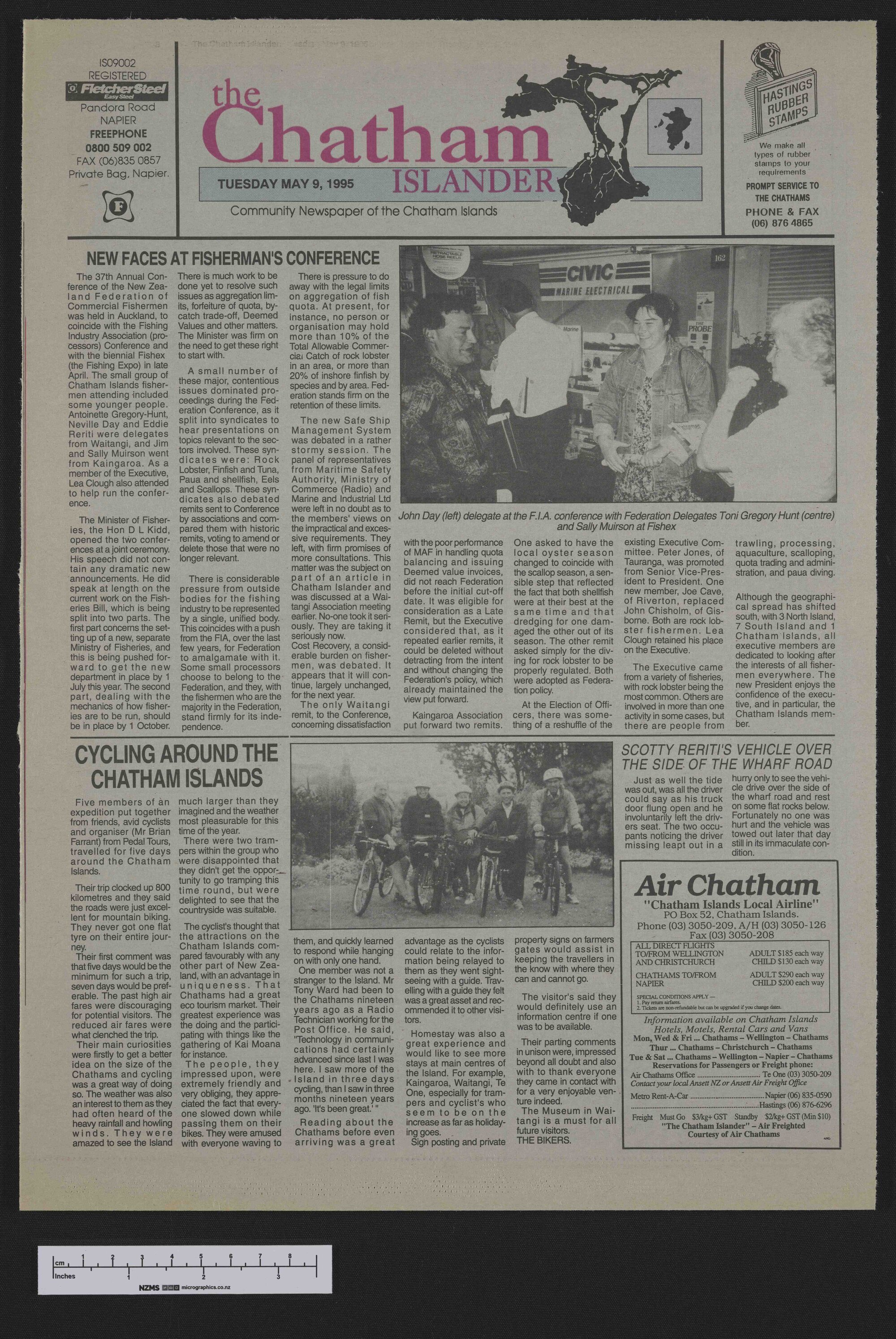 1995-05-09 Chatham Islander