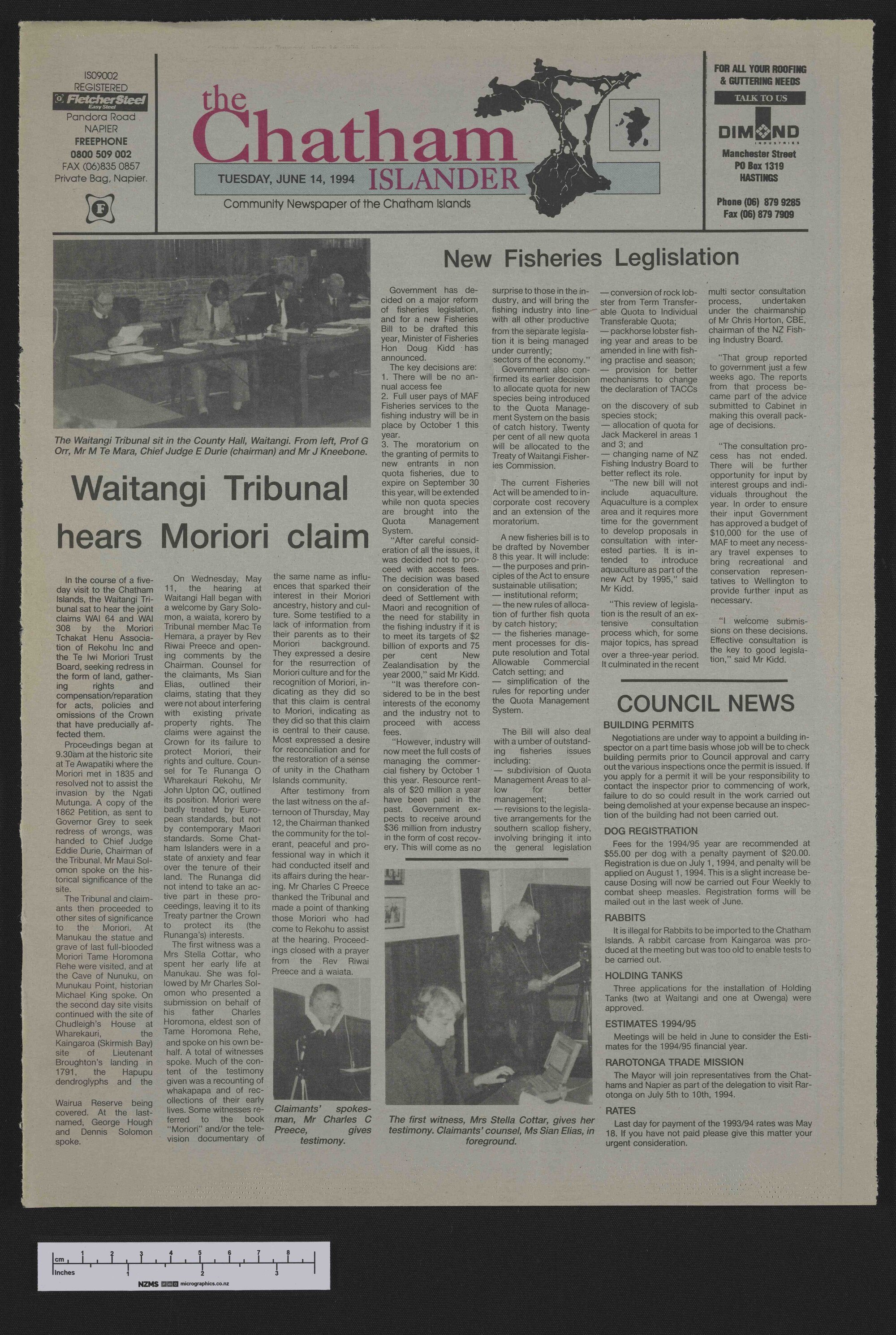 1994-06-14 Chatham Islander