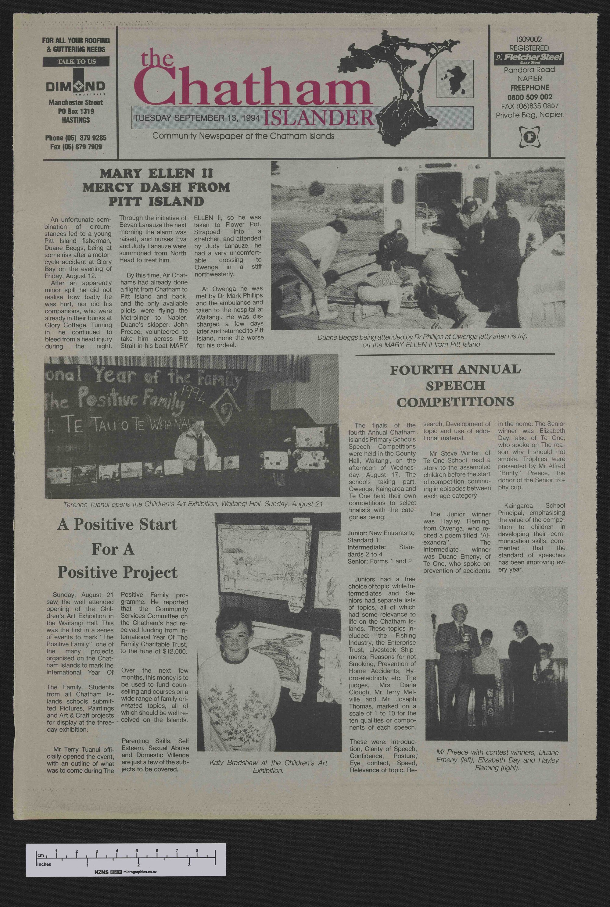 1994-09-13 Chatham Islander