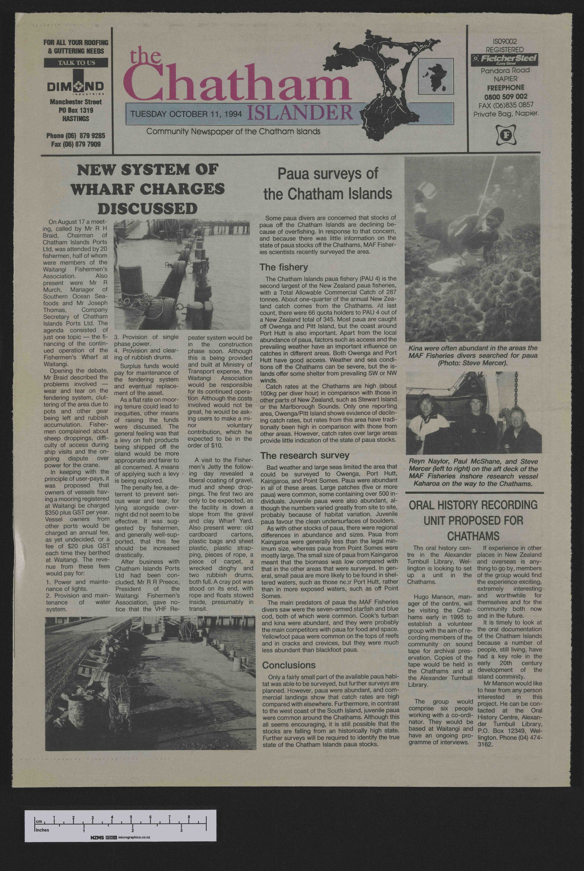 1994-10-11 Chatham Islander