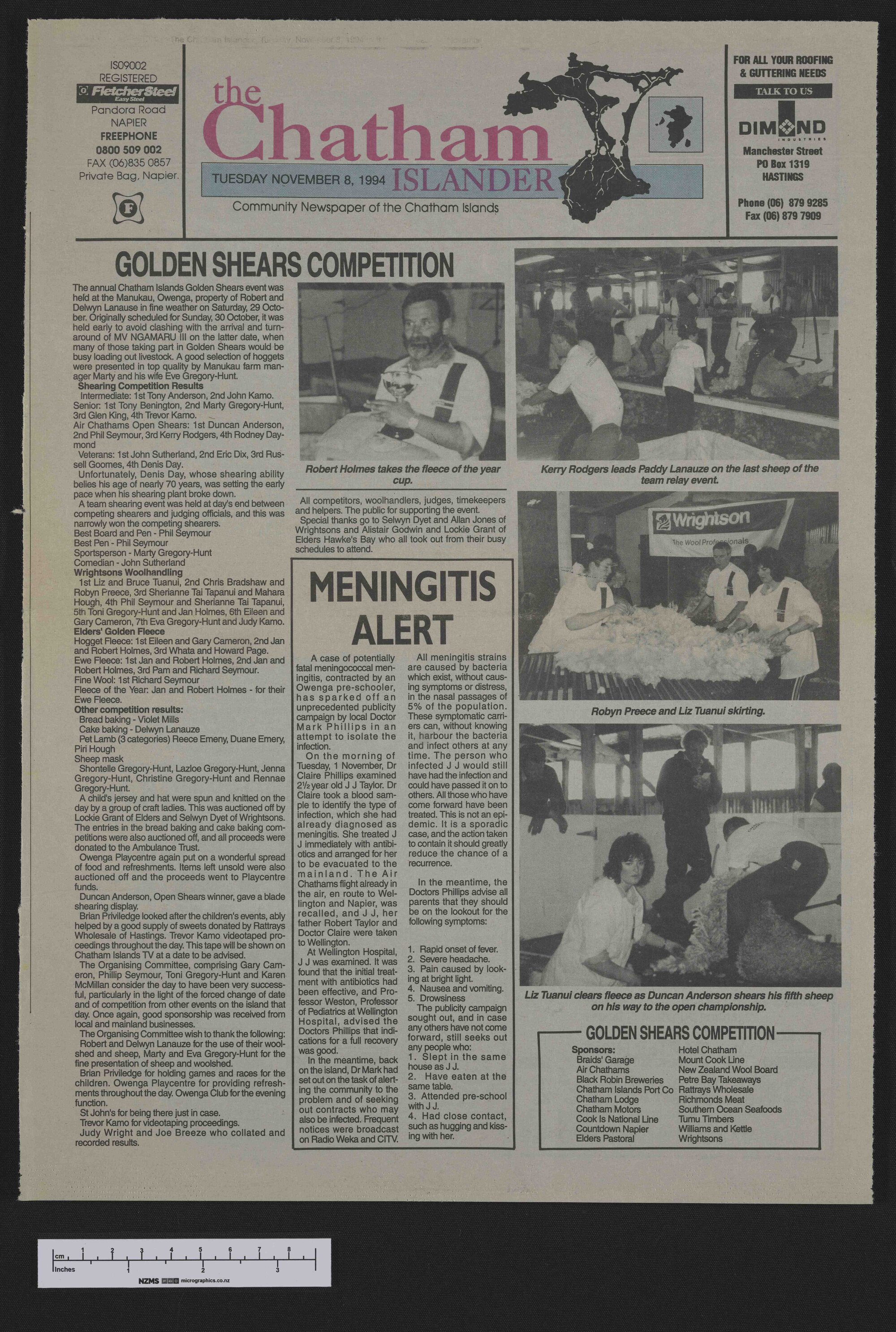 1994-11-08 Chatham Islander