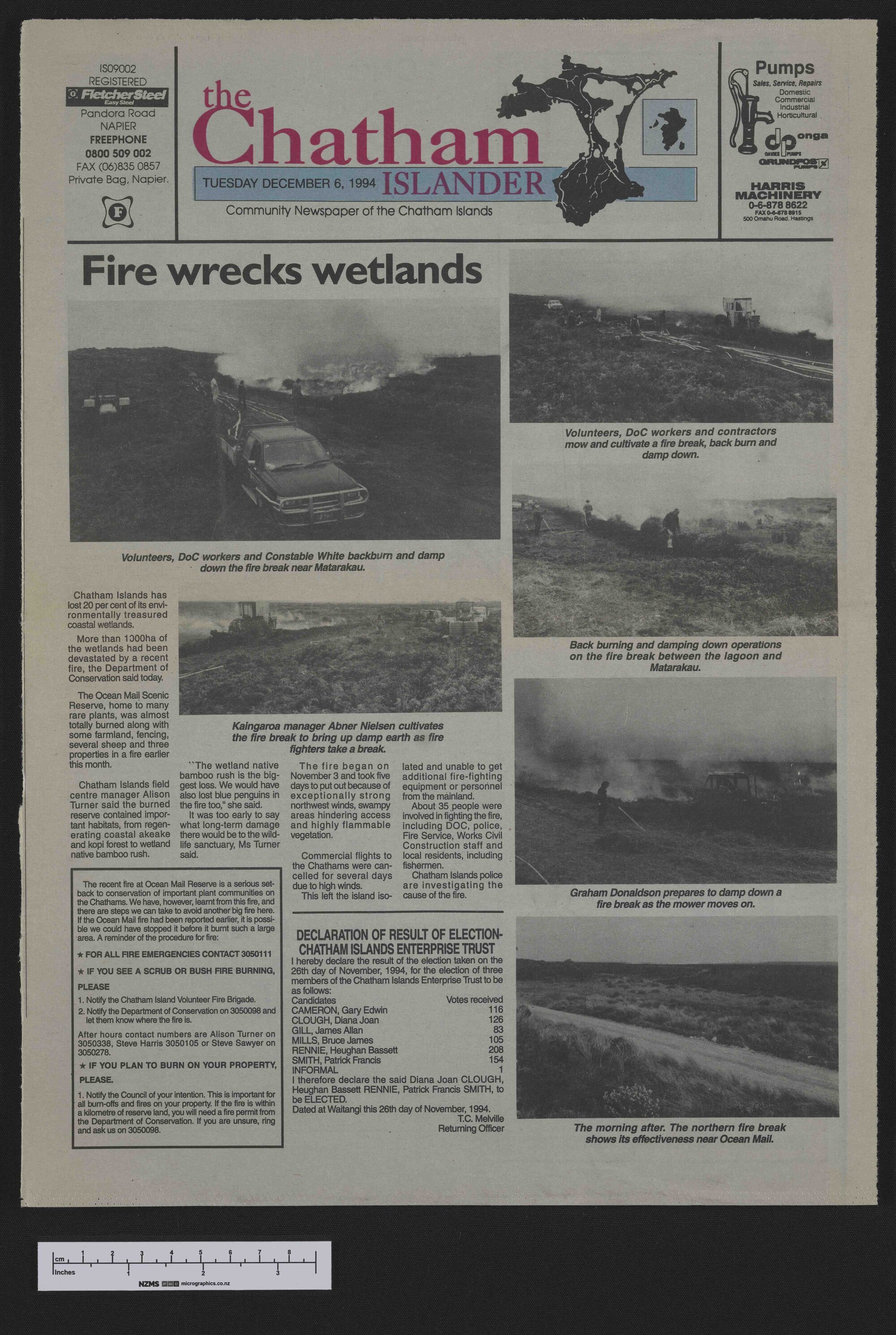 1994-12-06 Chatham Islander