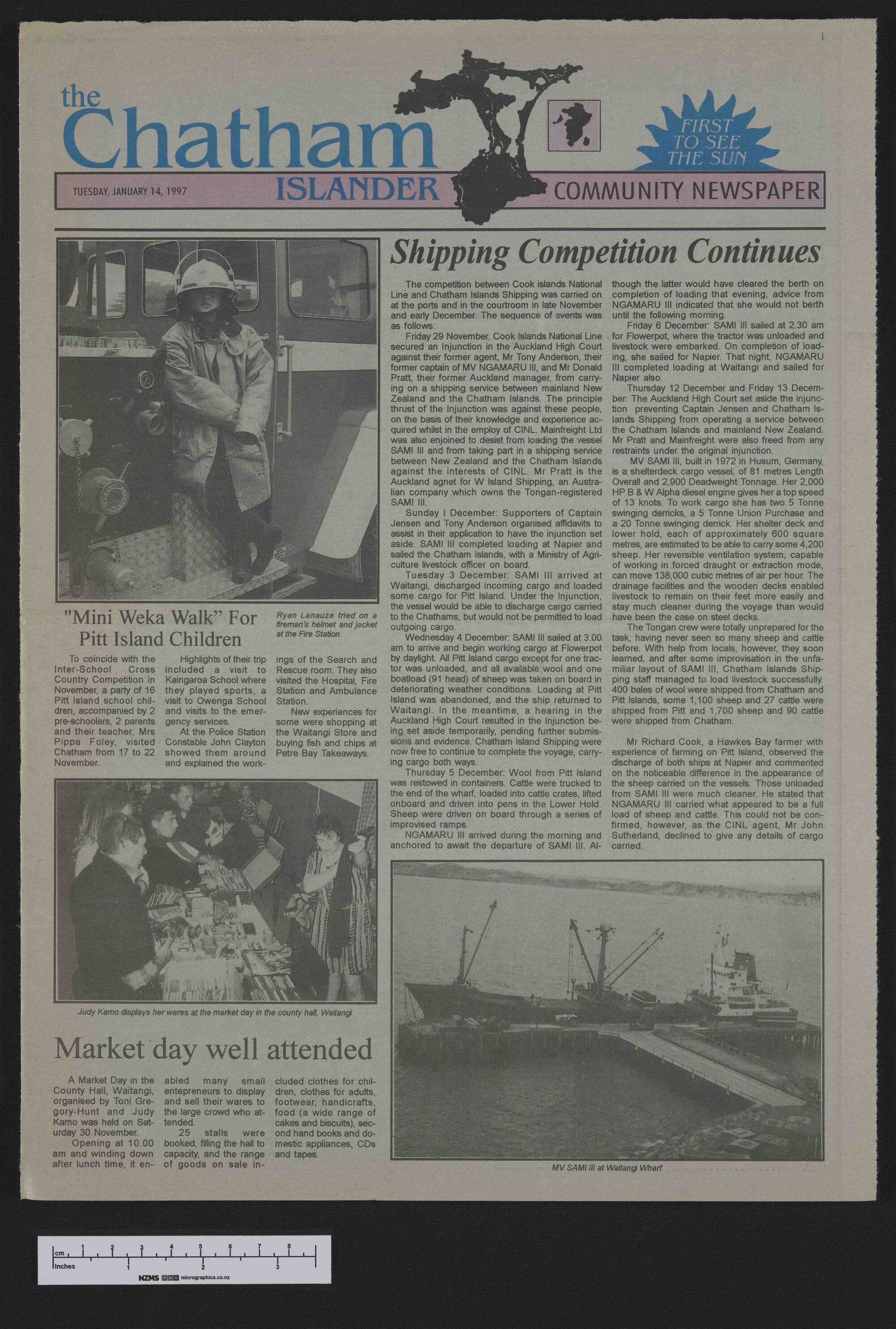 1997-01-14 Chatham Islander