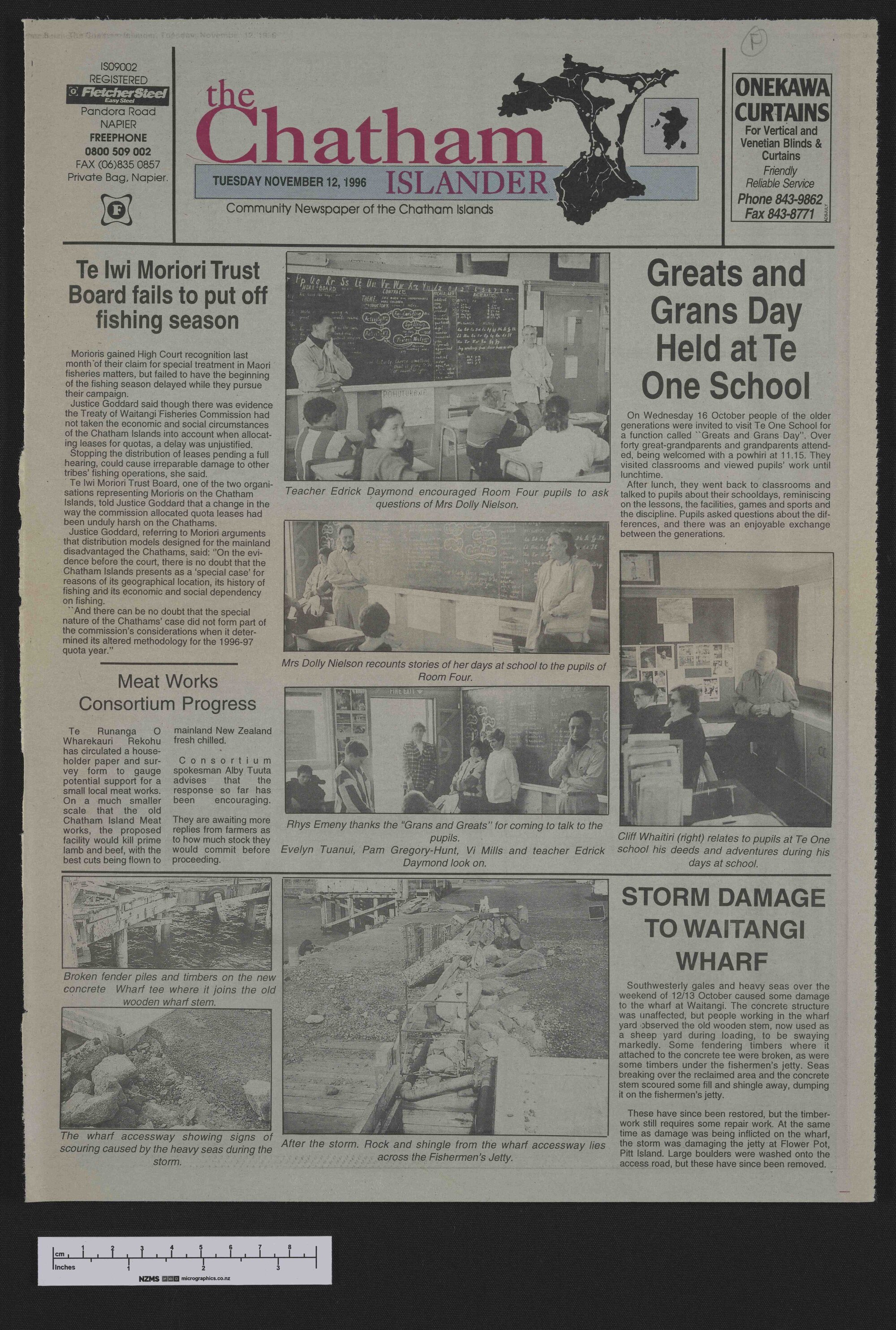 1996-11-12 Chatham Islander