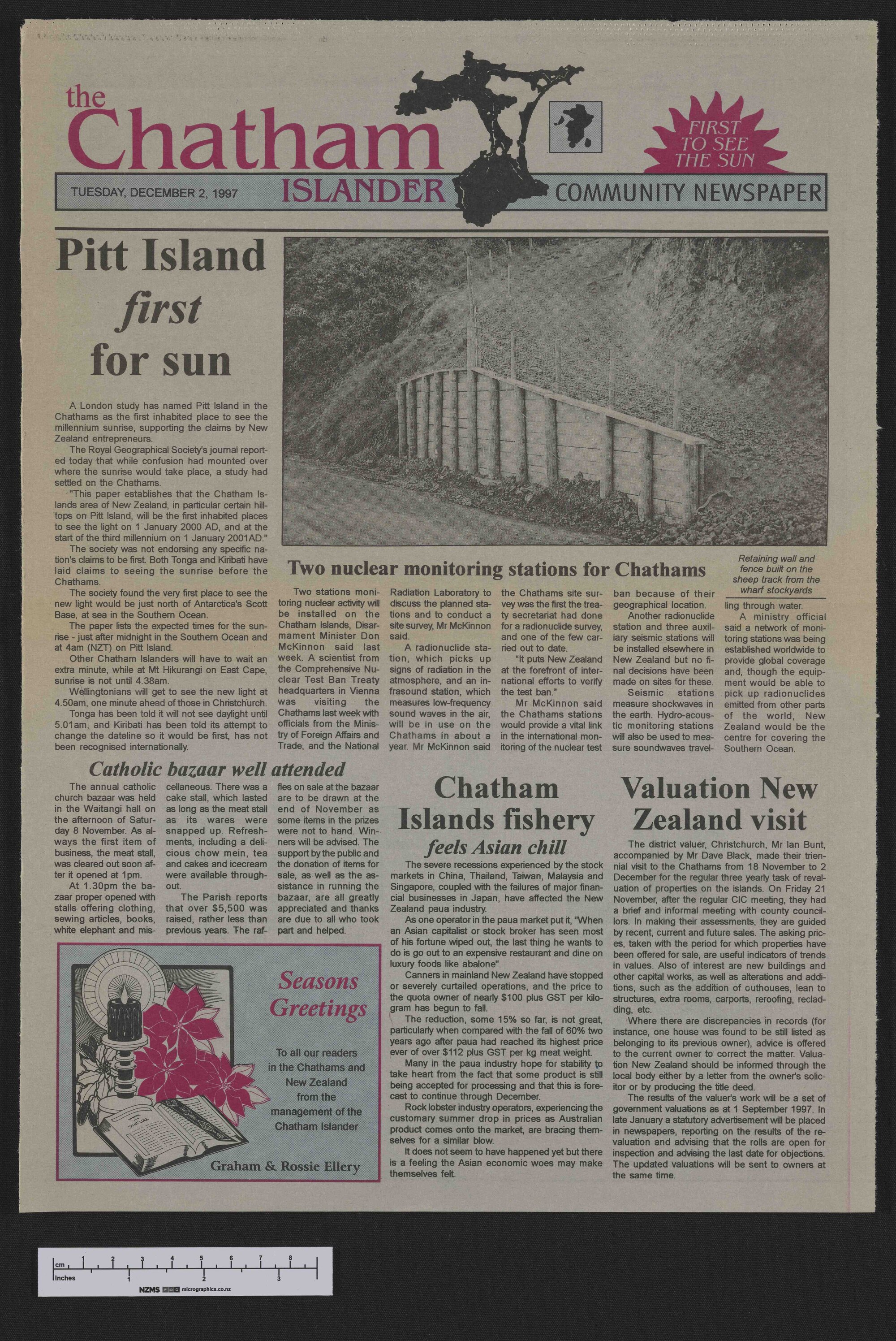 1997-12-02 Chatham Islander