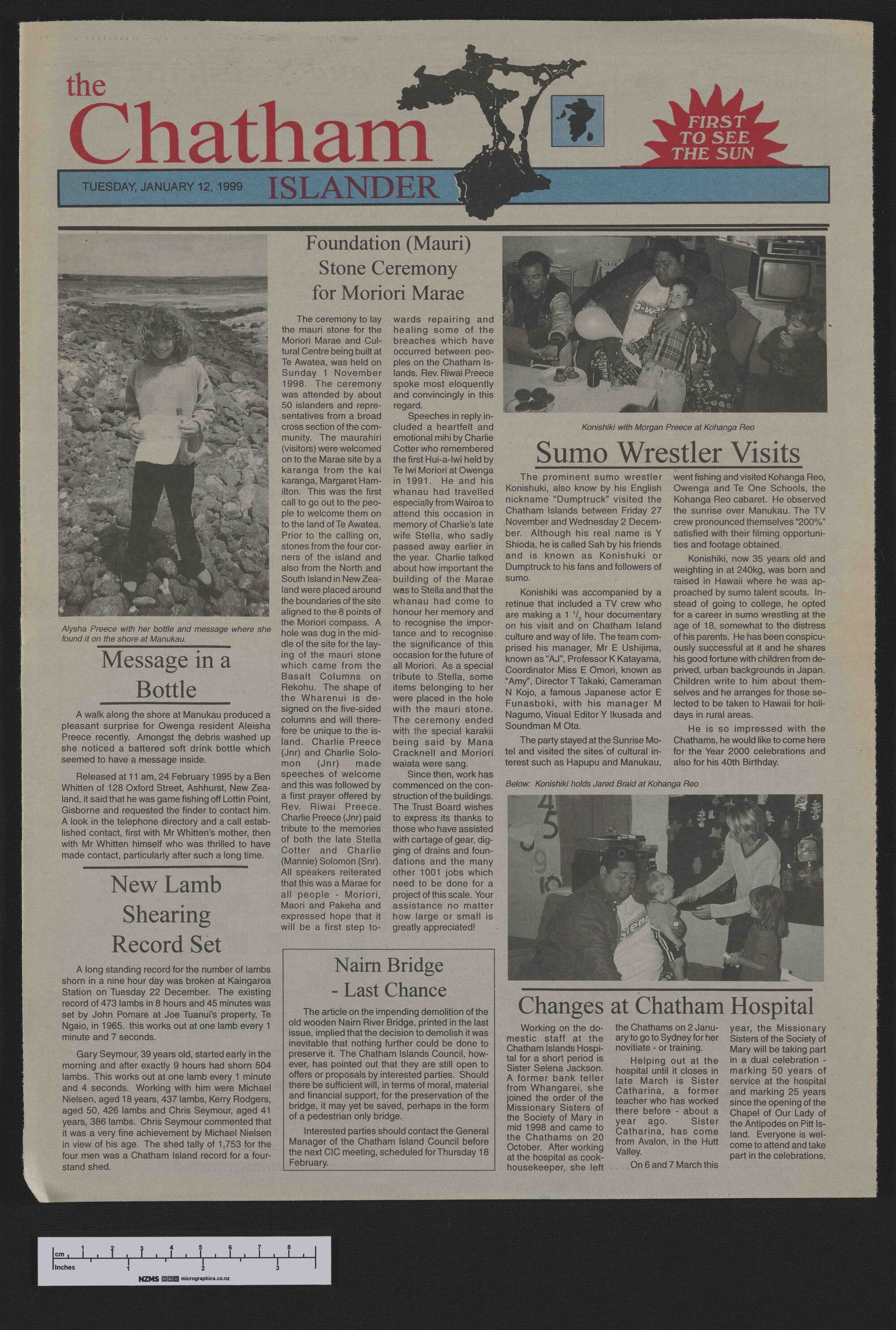 1999-01-12 Chatham Islander