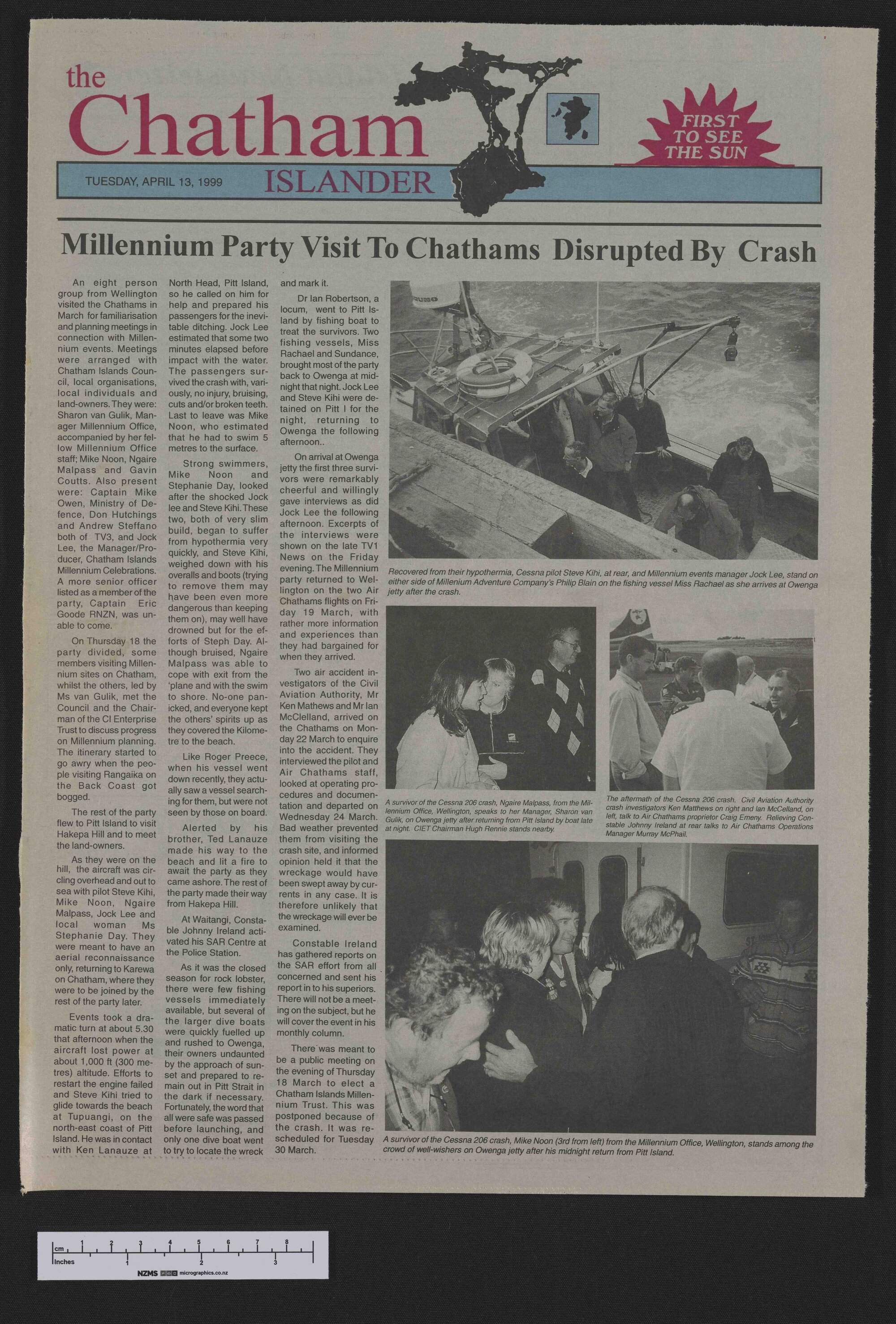 1999-04-13 Chatham Islander