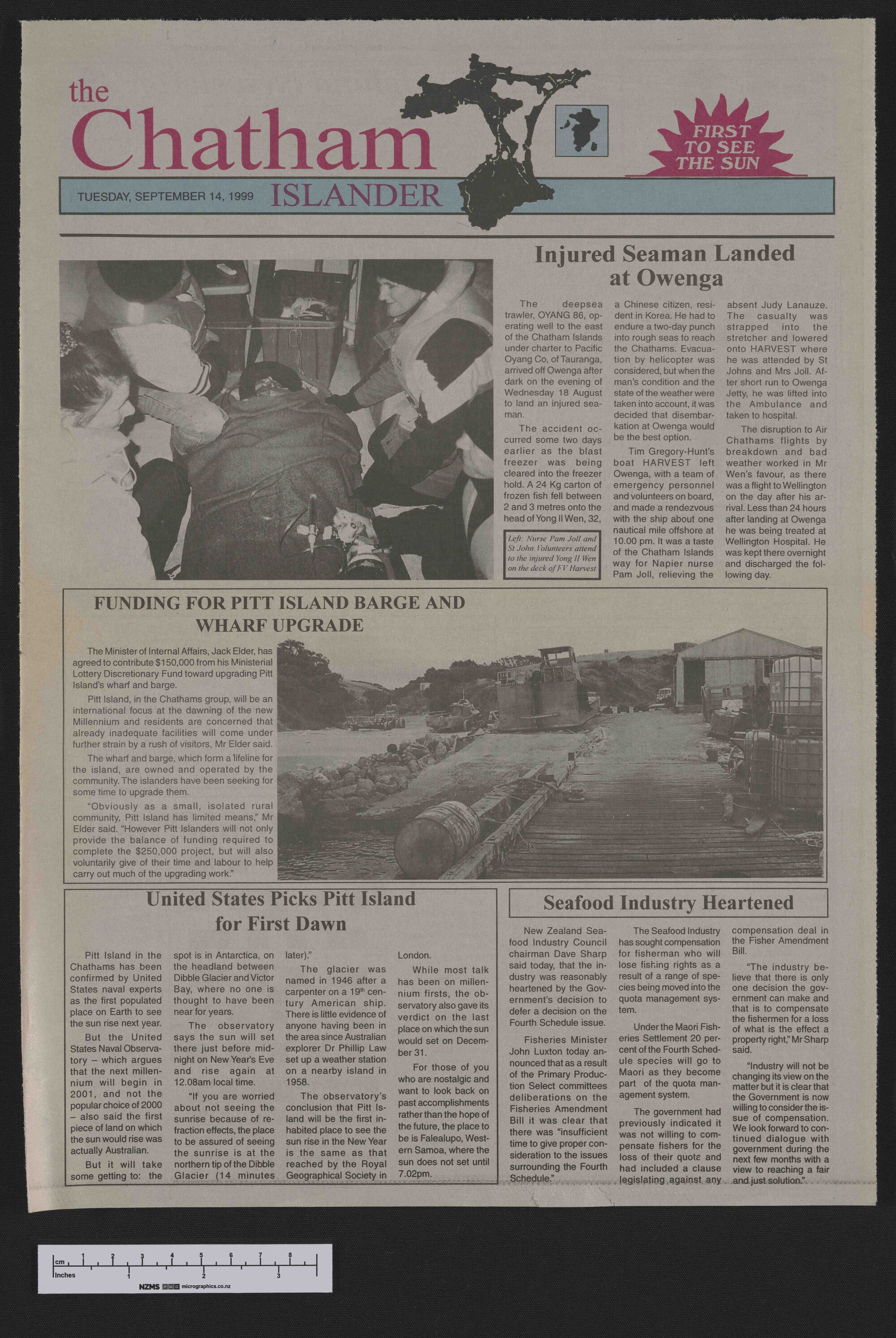1999-09-14 Chatham Islander