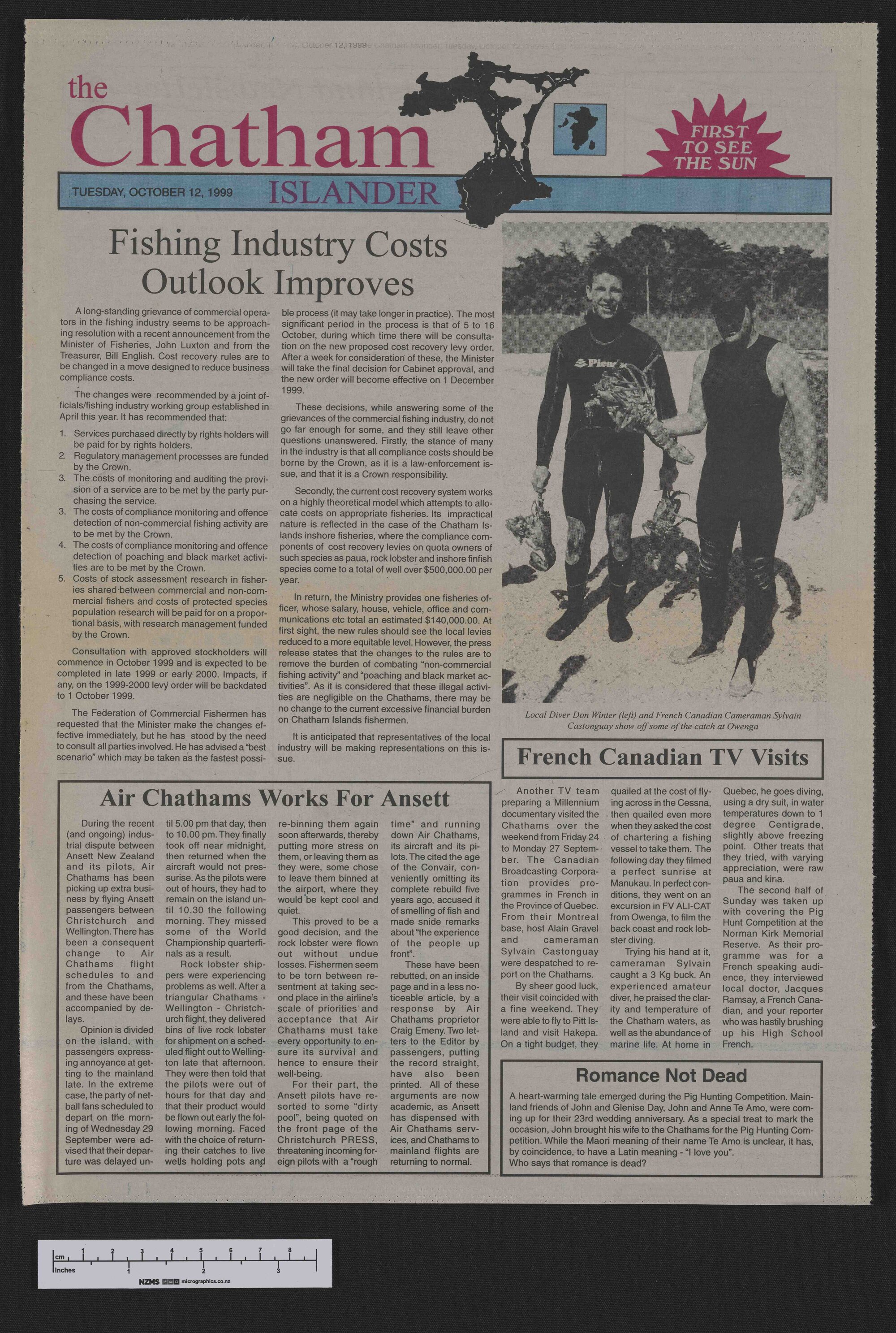 1999-10-12 Chatham Islander