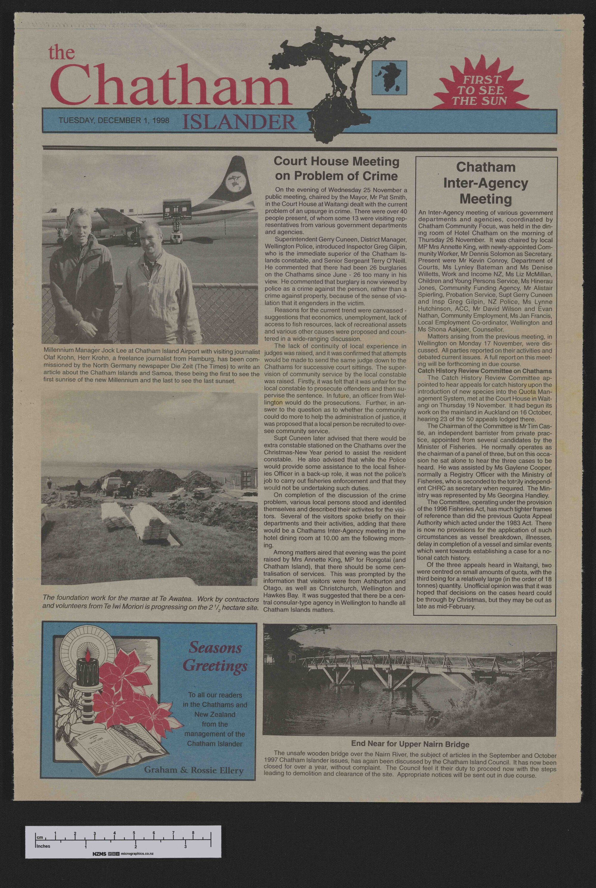 1998-12-01 Chatham Islander