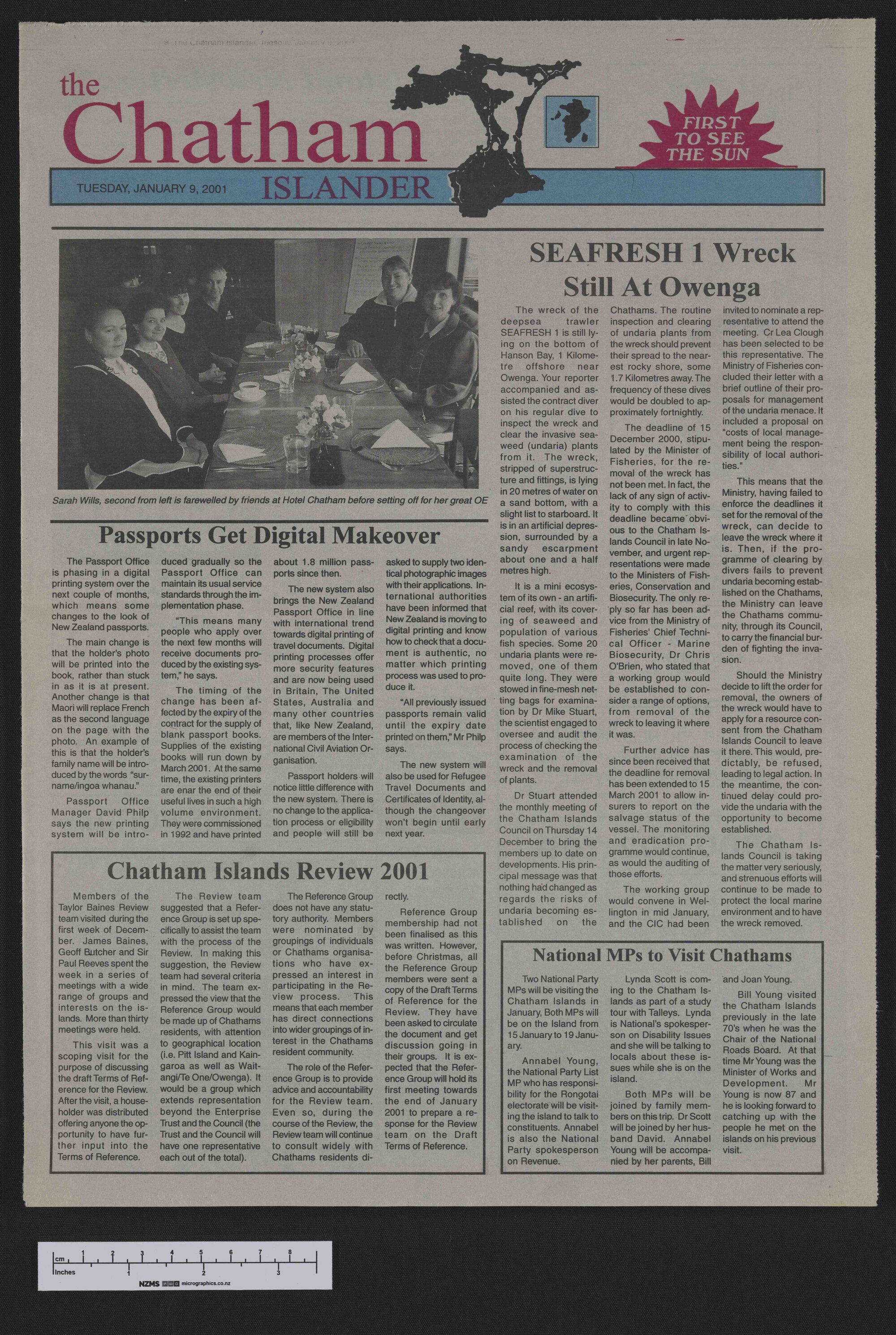 2001-01-09 Chatham Islander
