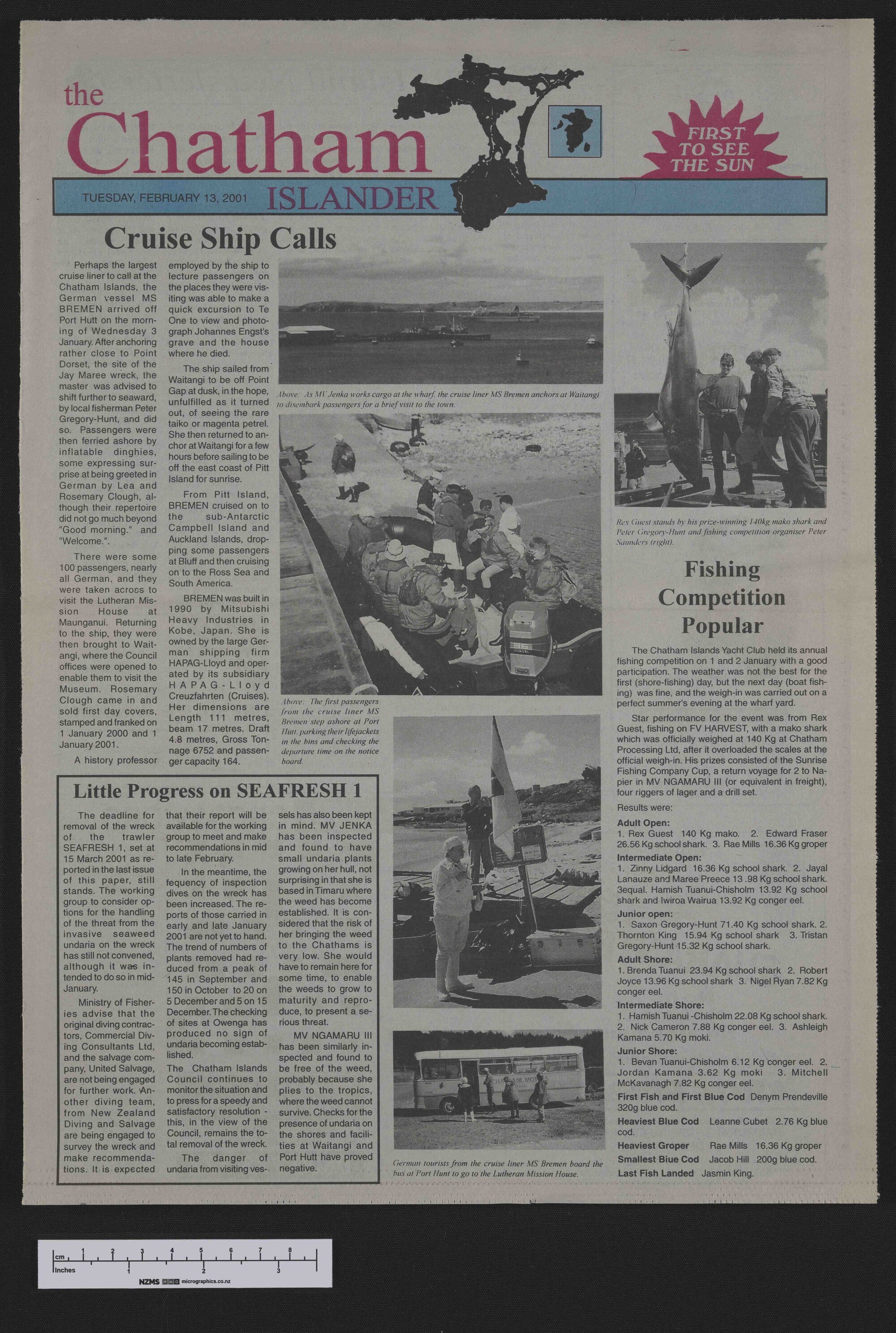 2001-02-13 Chatham Islander