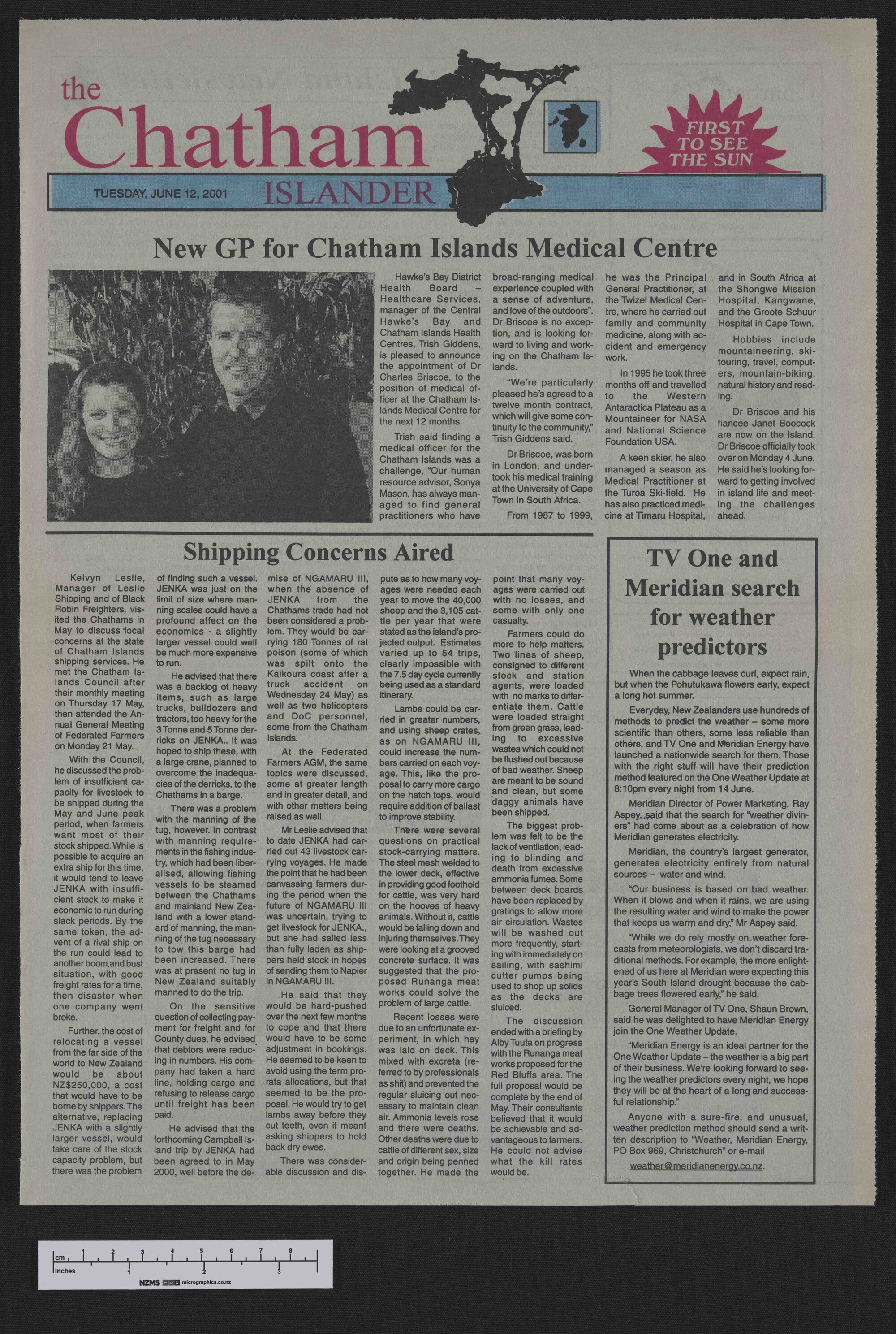 2001-06-12 Chatham Islander