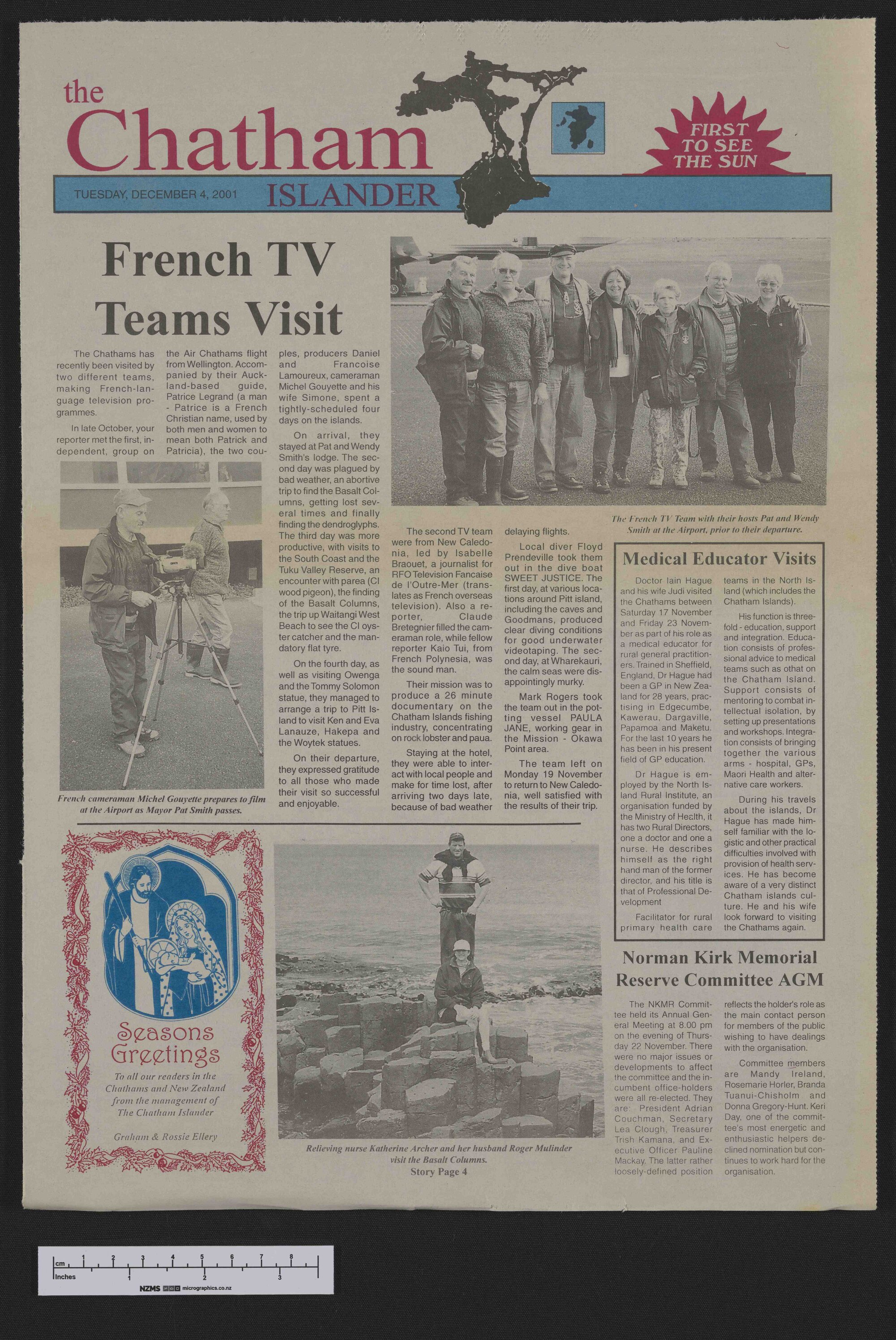 2001-12-04 Chatham Islander