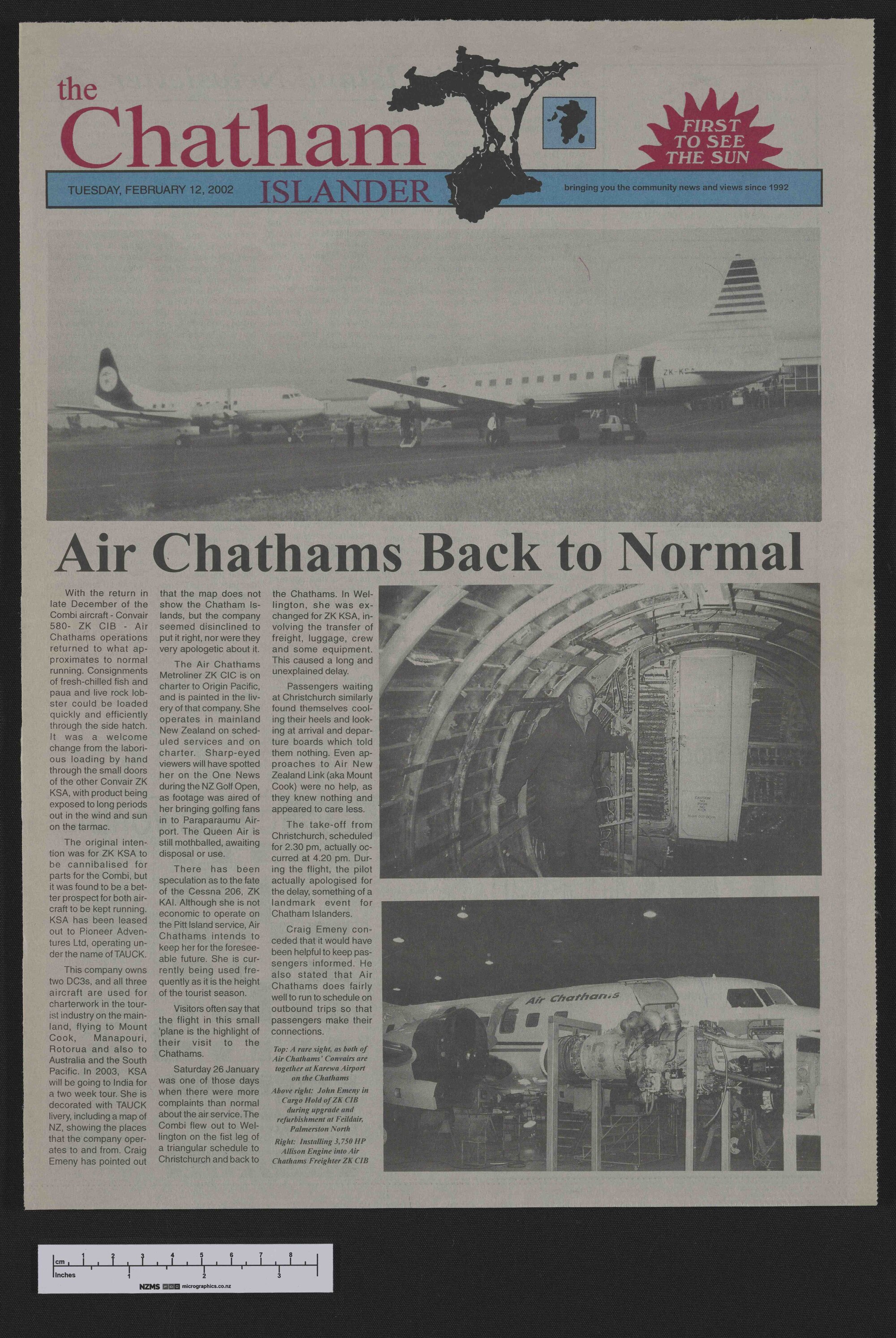 2002-02-12 Chatham Islander