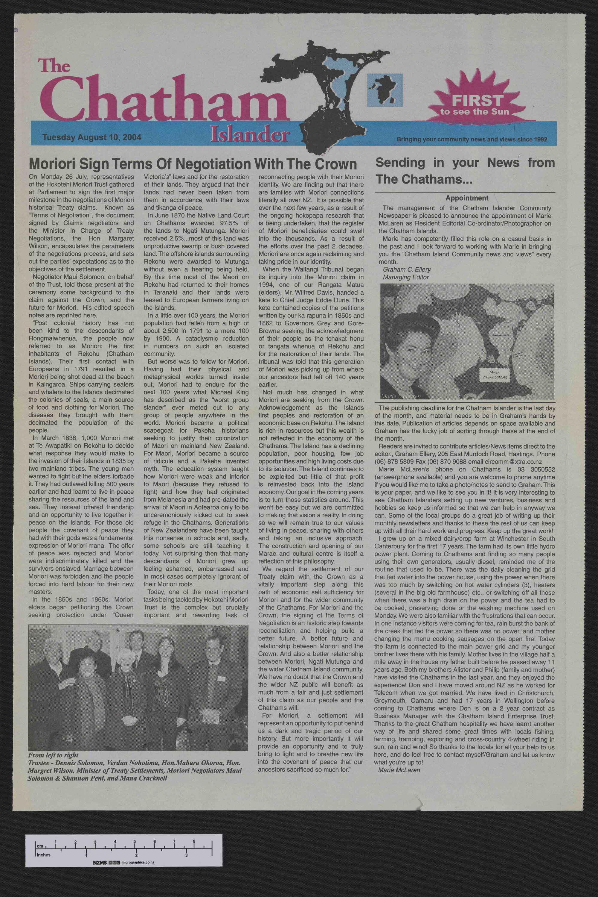 2004-08-10 Chatham Islander