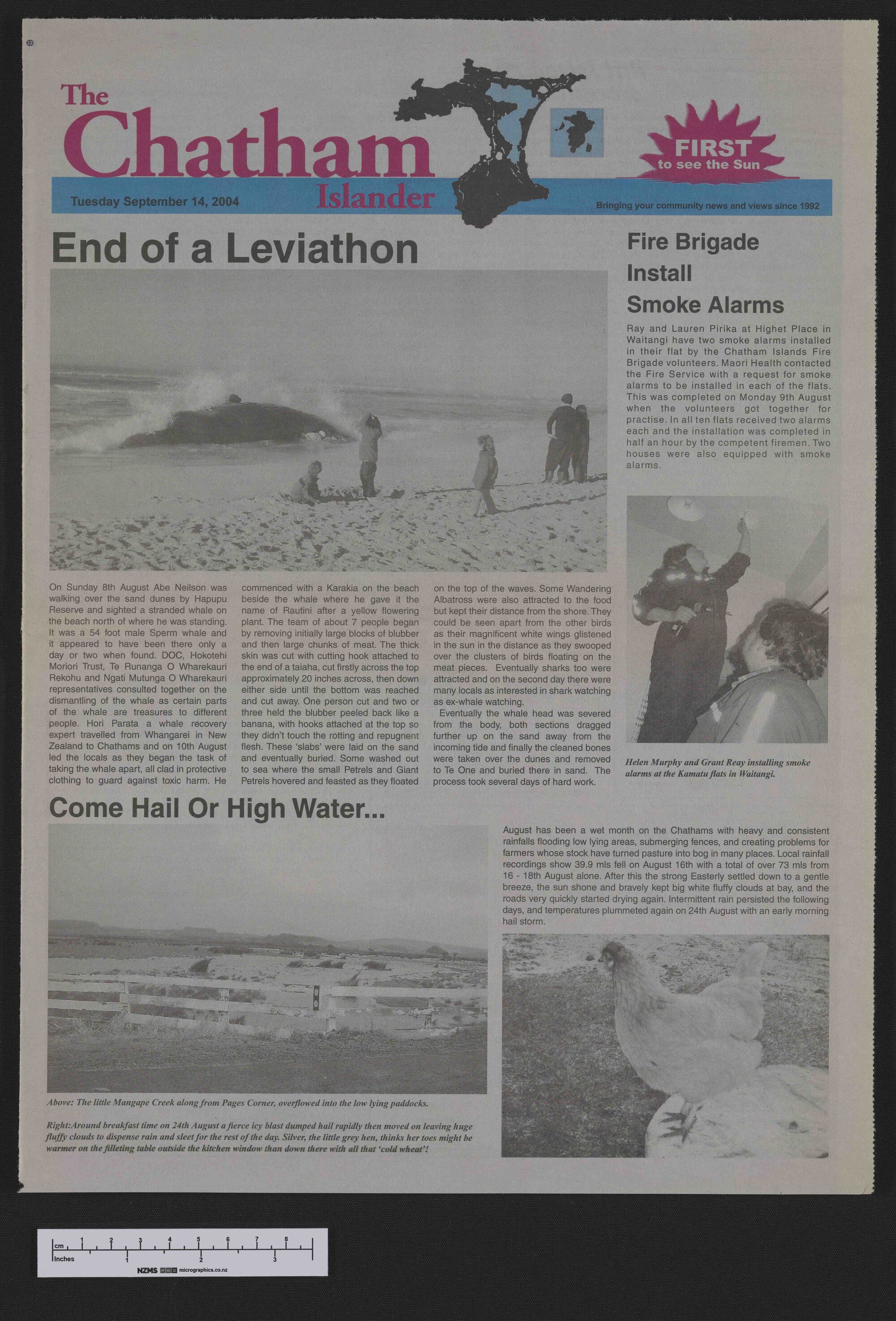 2004-09-14 Chatham Islander