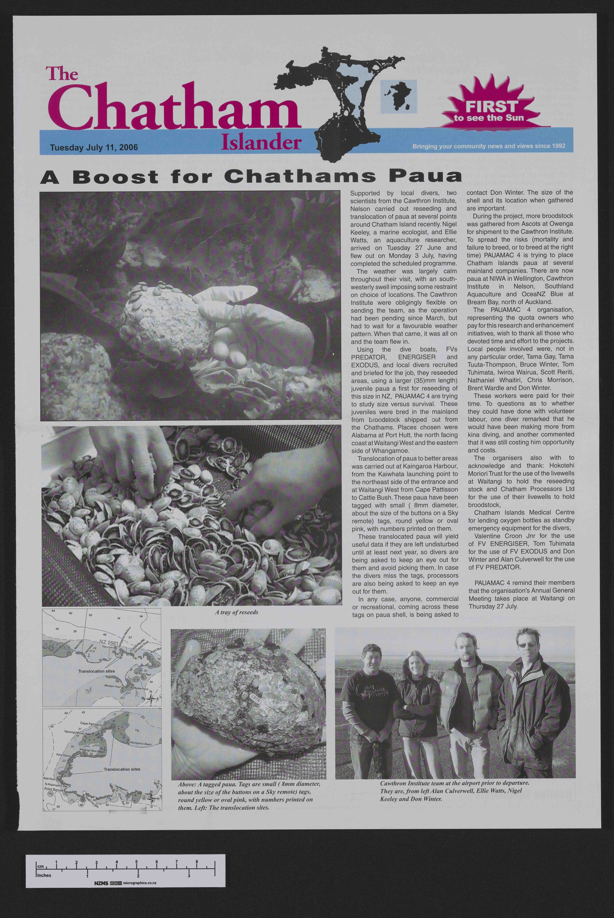2006-07-11 Chatham Islander