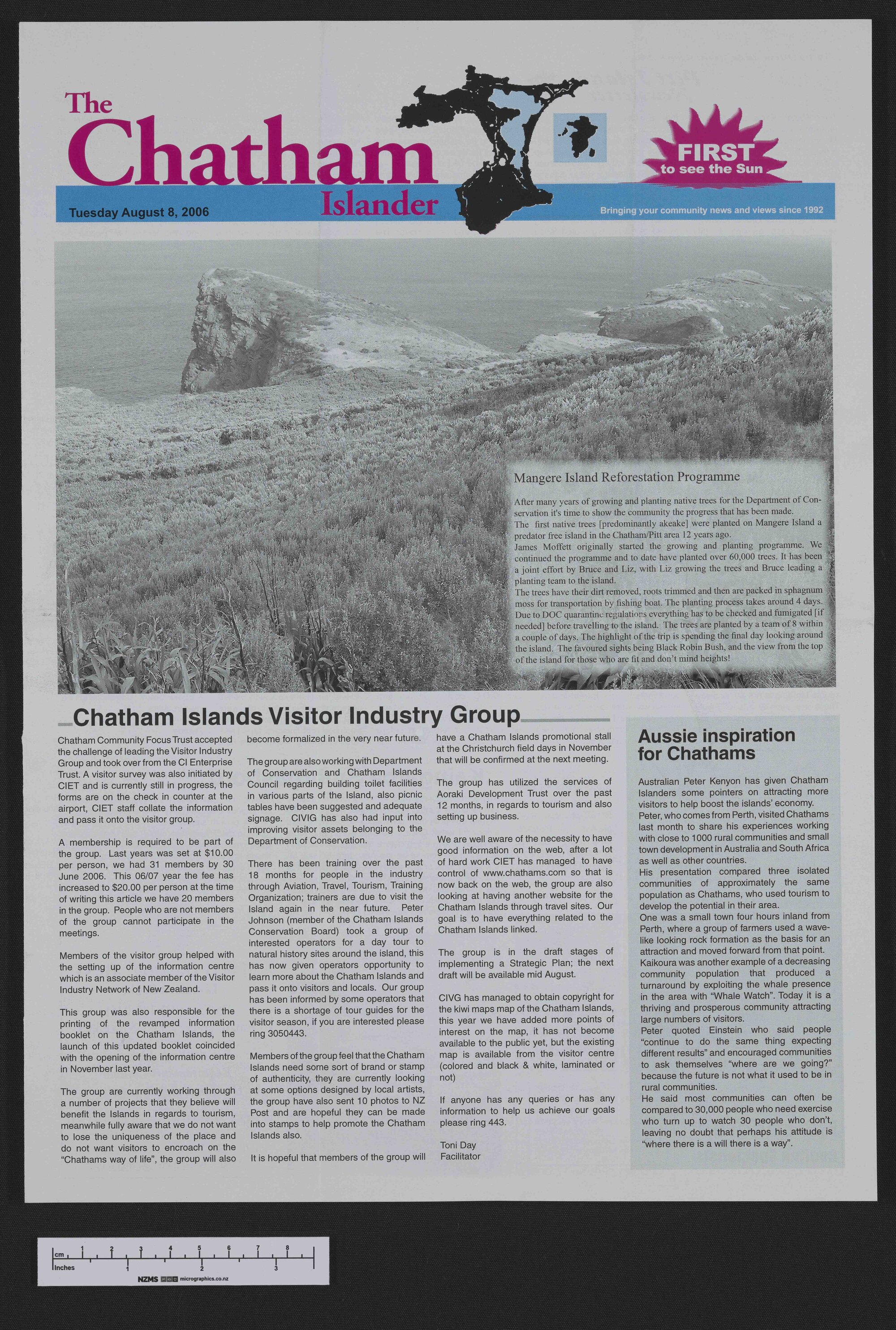 2006-08-08 Chatham Islander