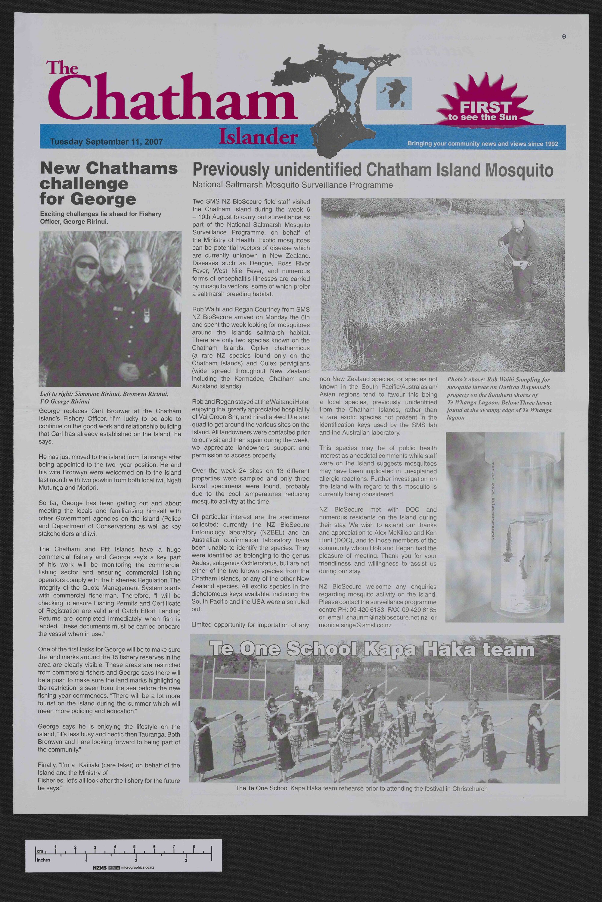 2007-09-11 Chatham Islander