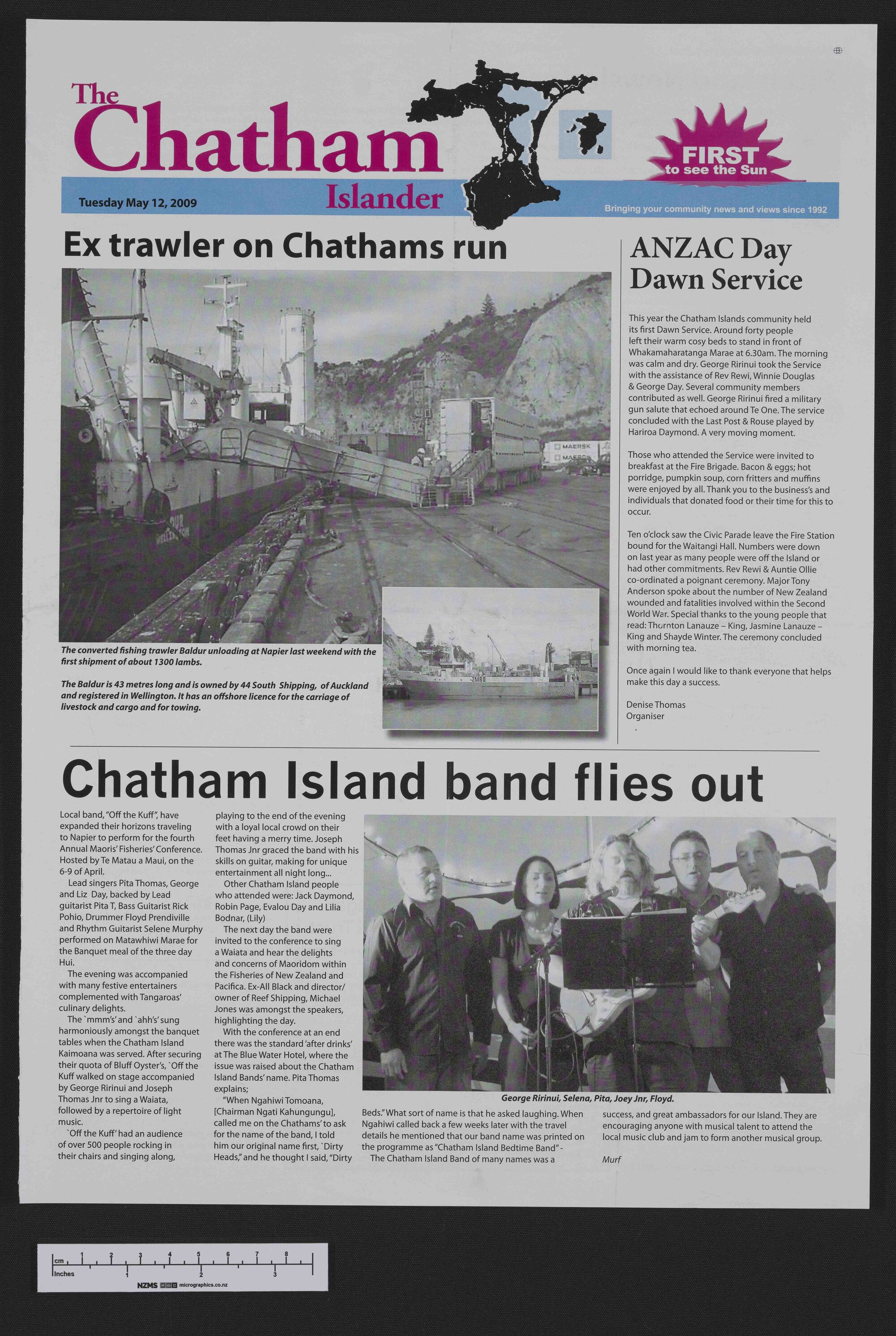 2009-05-12 Chatham Islander