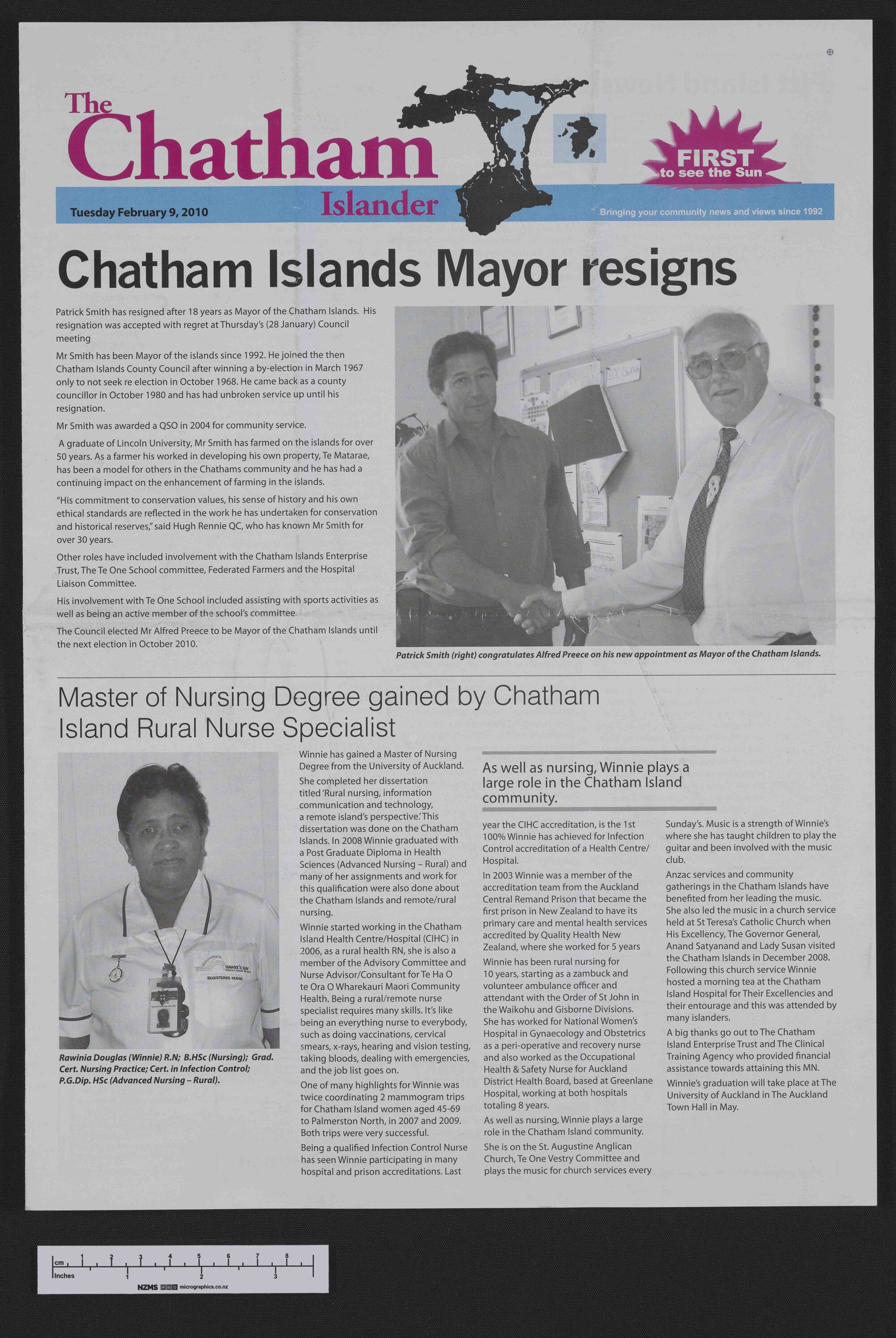 2010-02-09 Chatham Islander