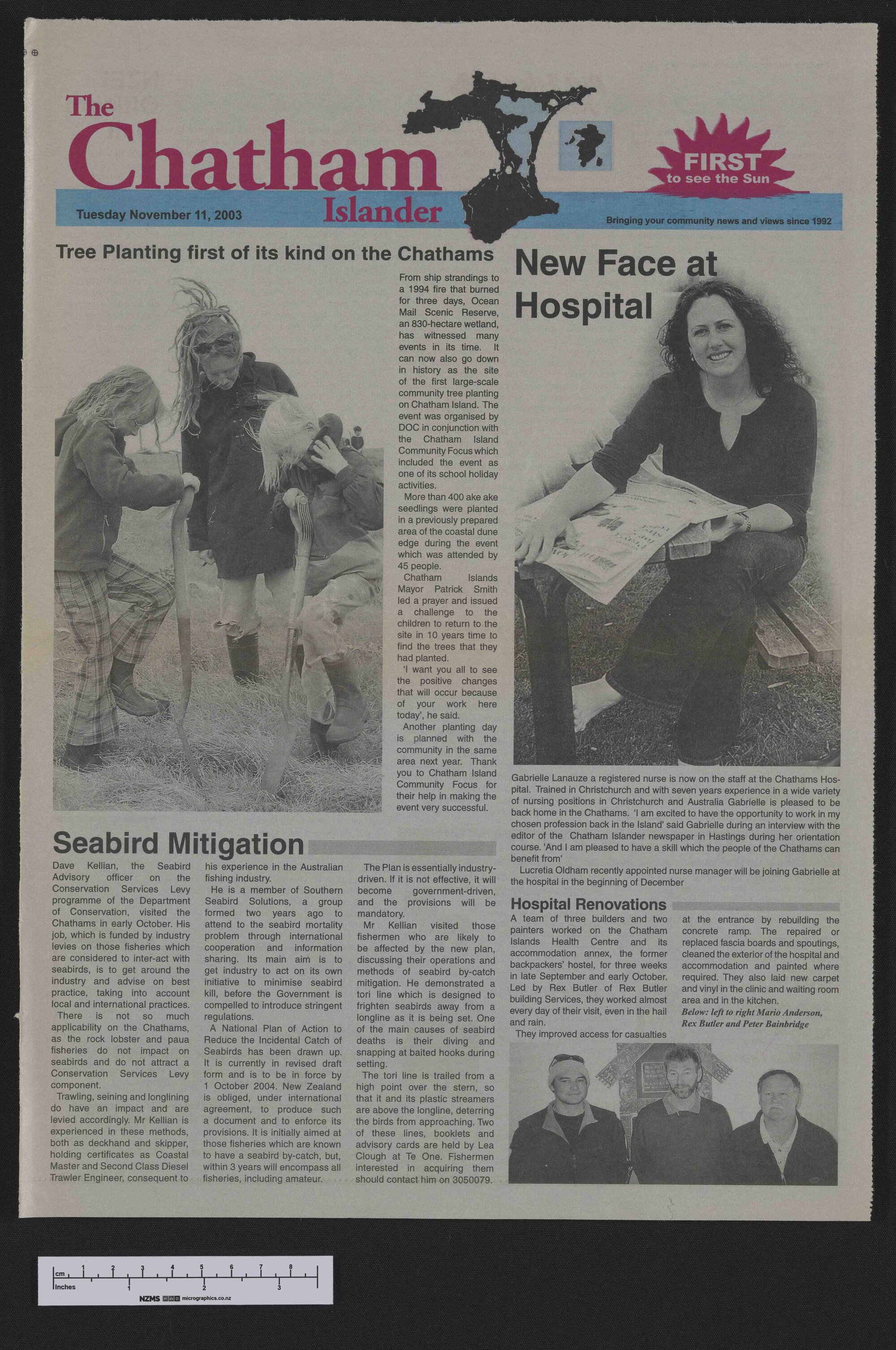 2003-11-11 Chatham Islander