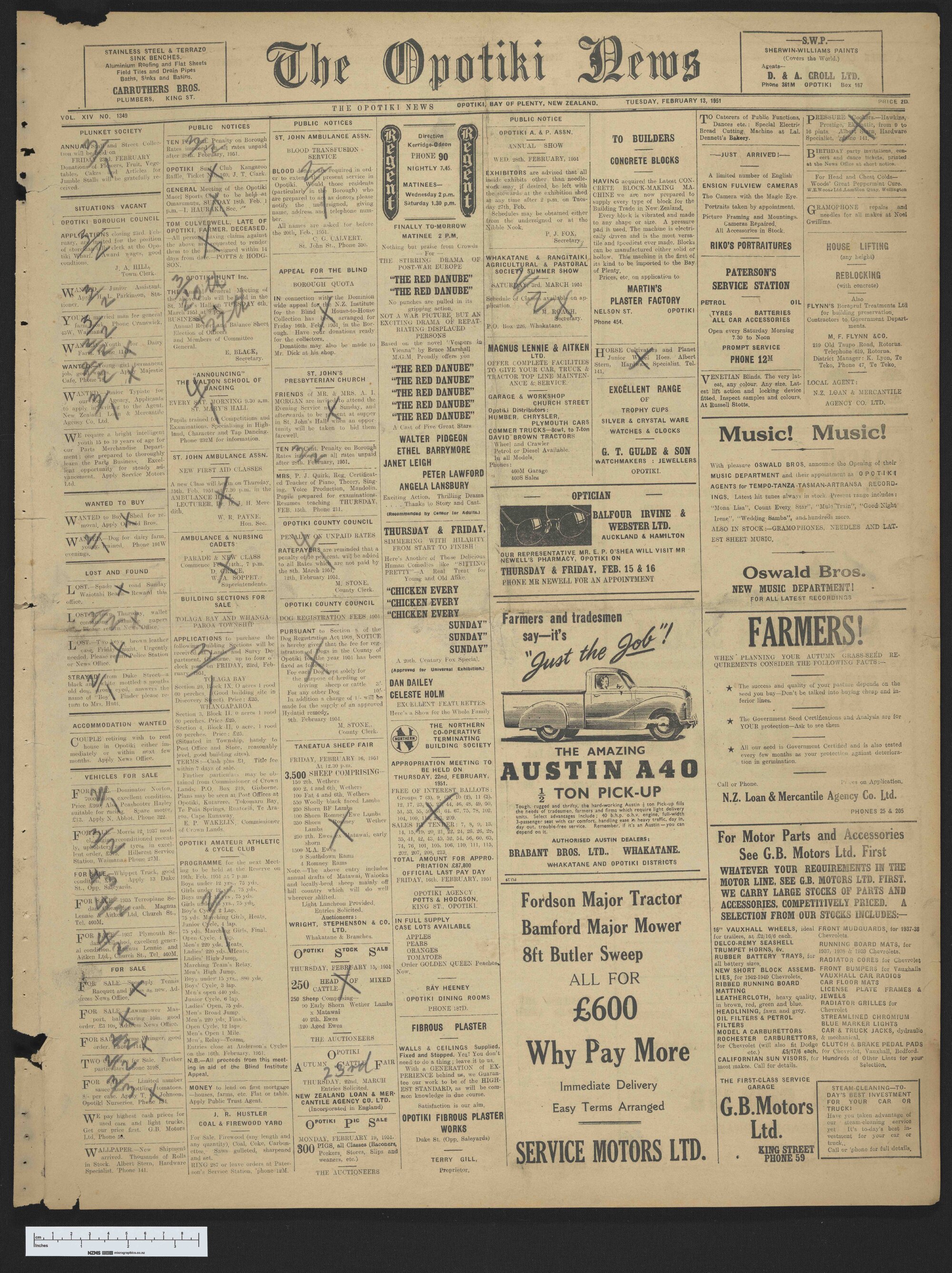 1951-02-13 Opotiki News