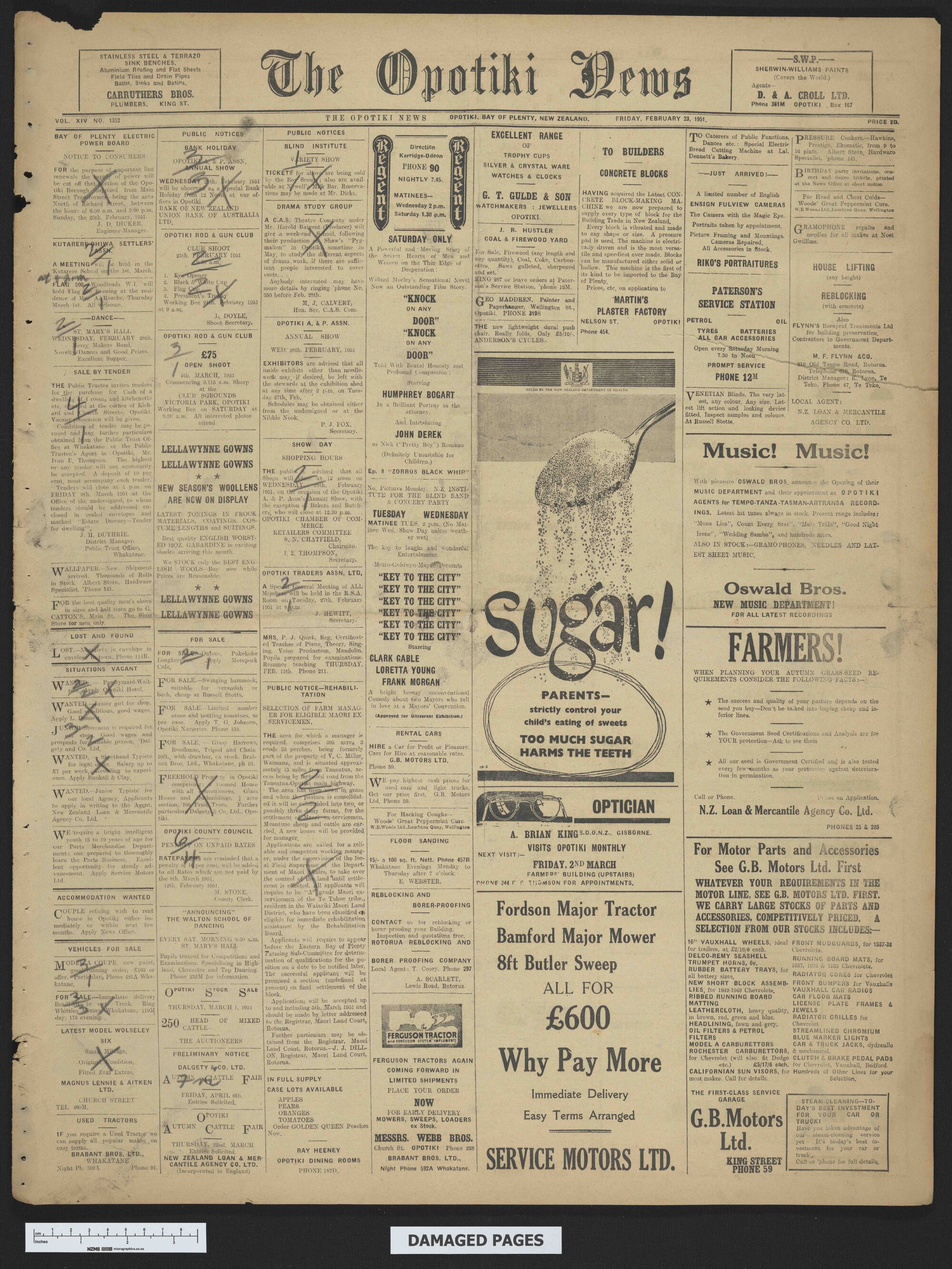 1951-02-23 Opotiki News