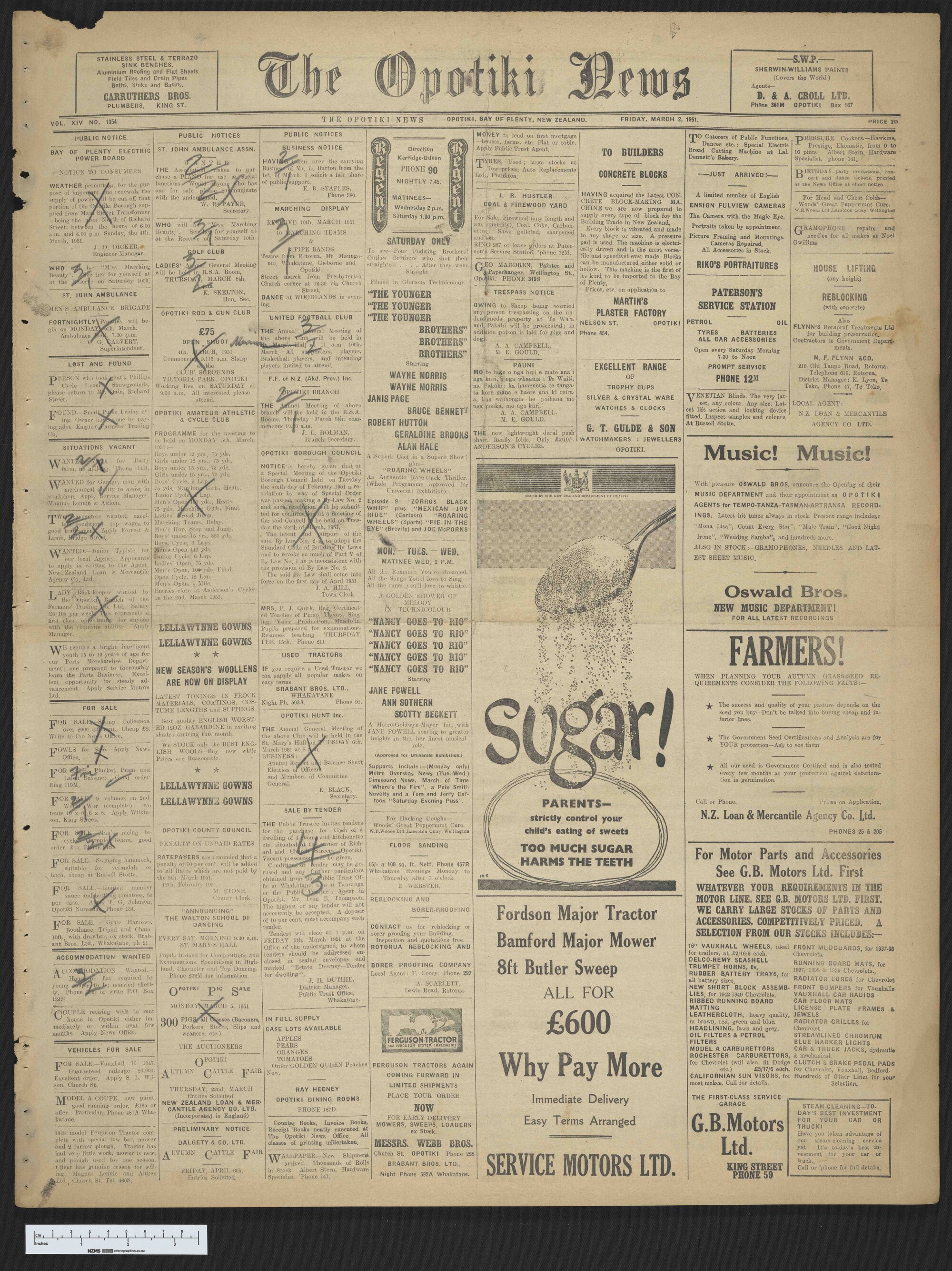 1951-03-02 Opotiki News