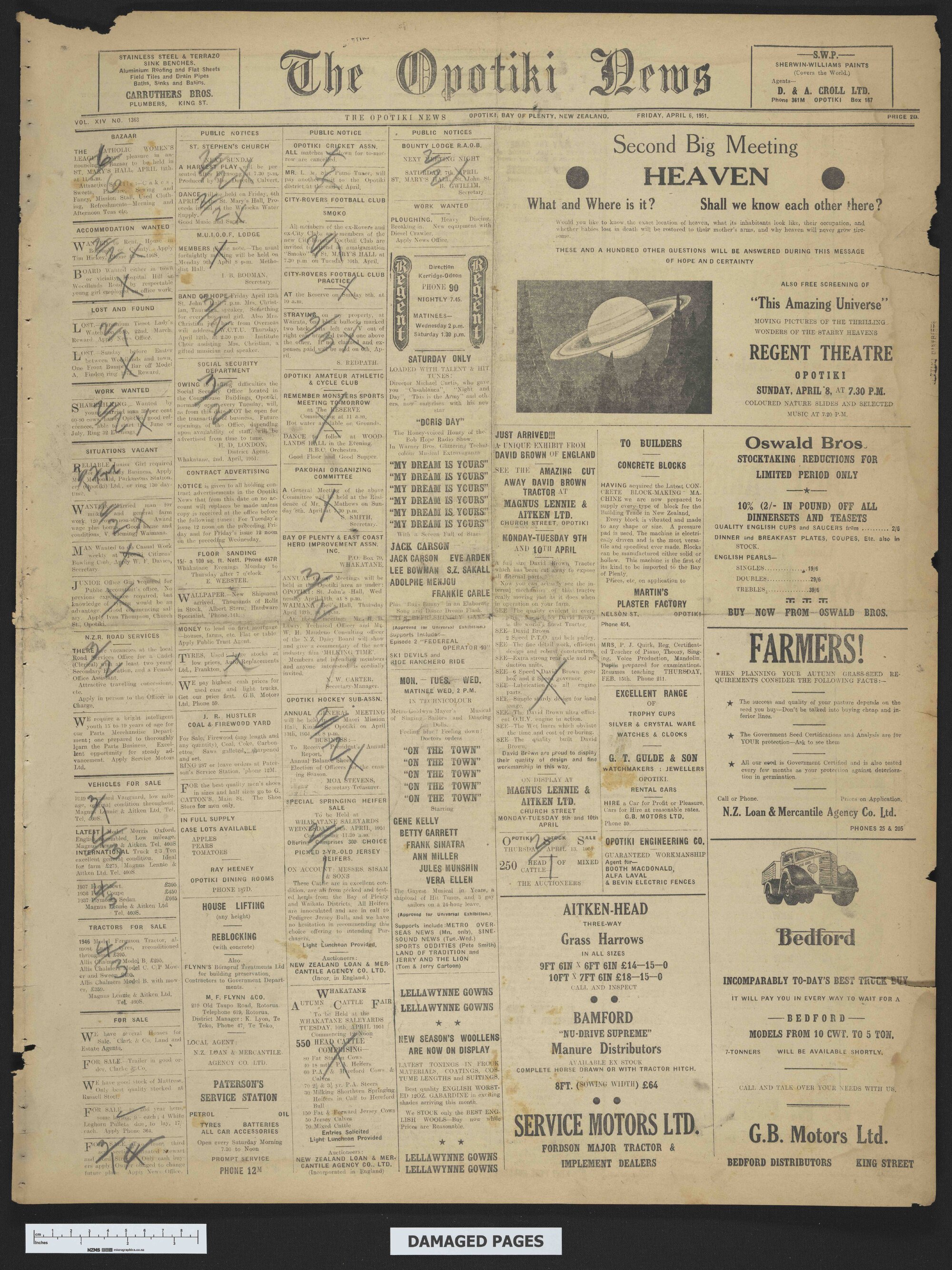 1951-04-06 Opotiki News