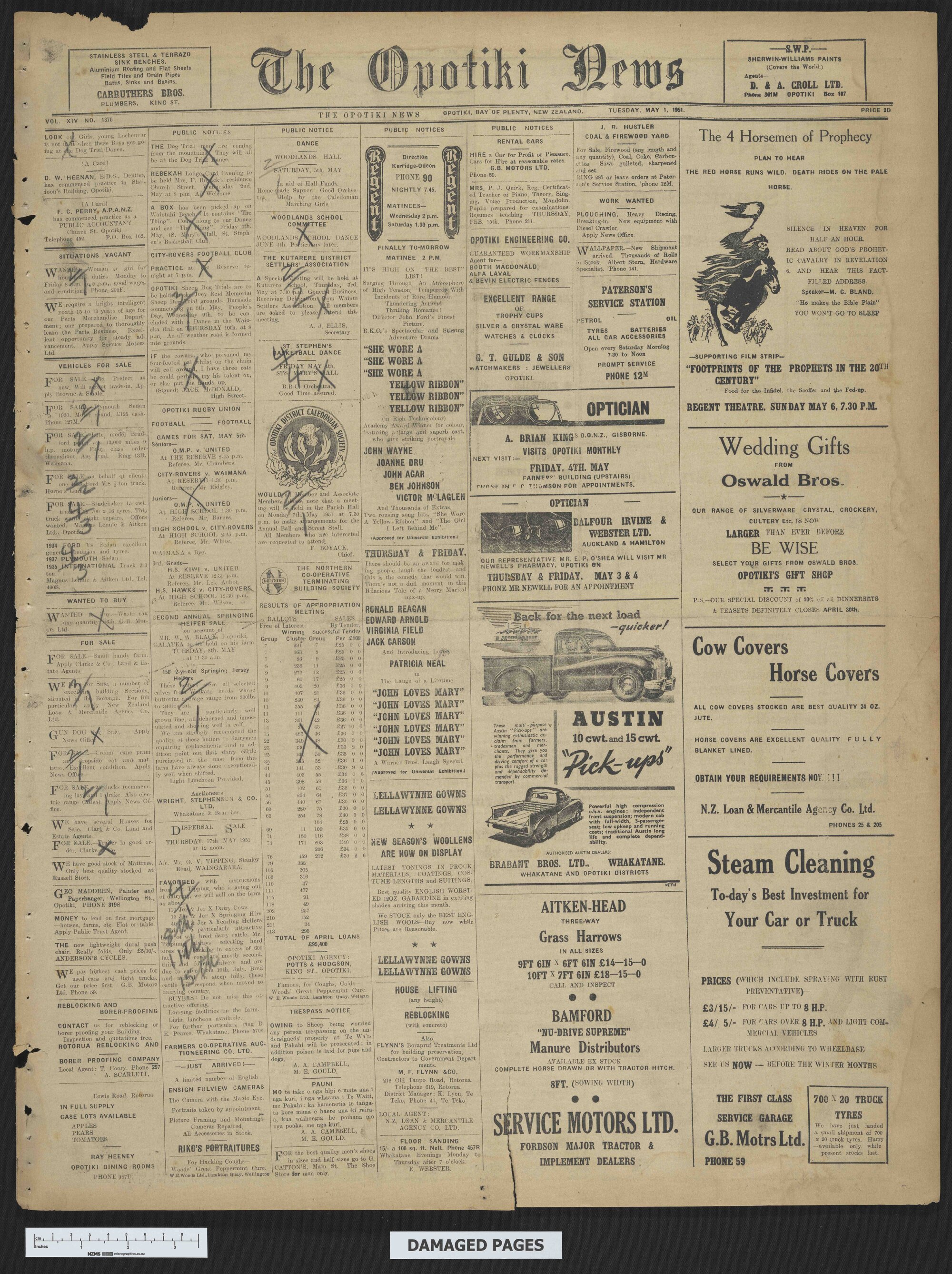 1951-05-01 Opotiki News