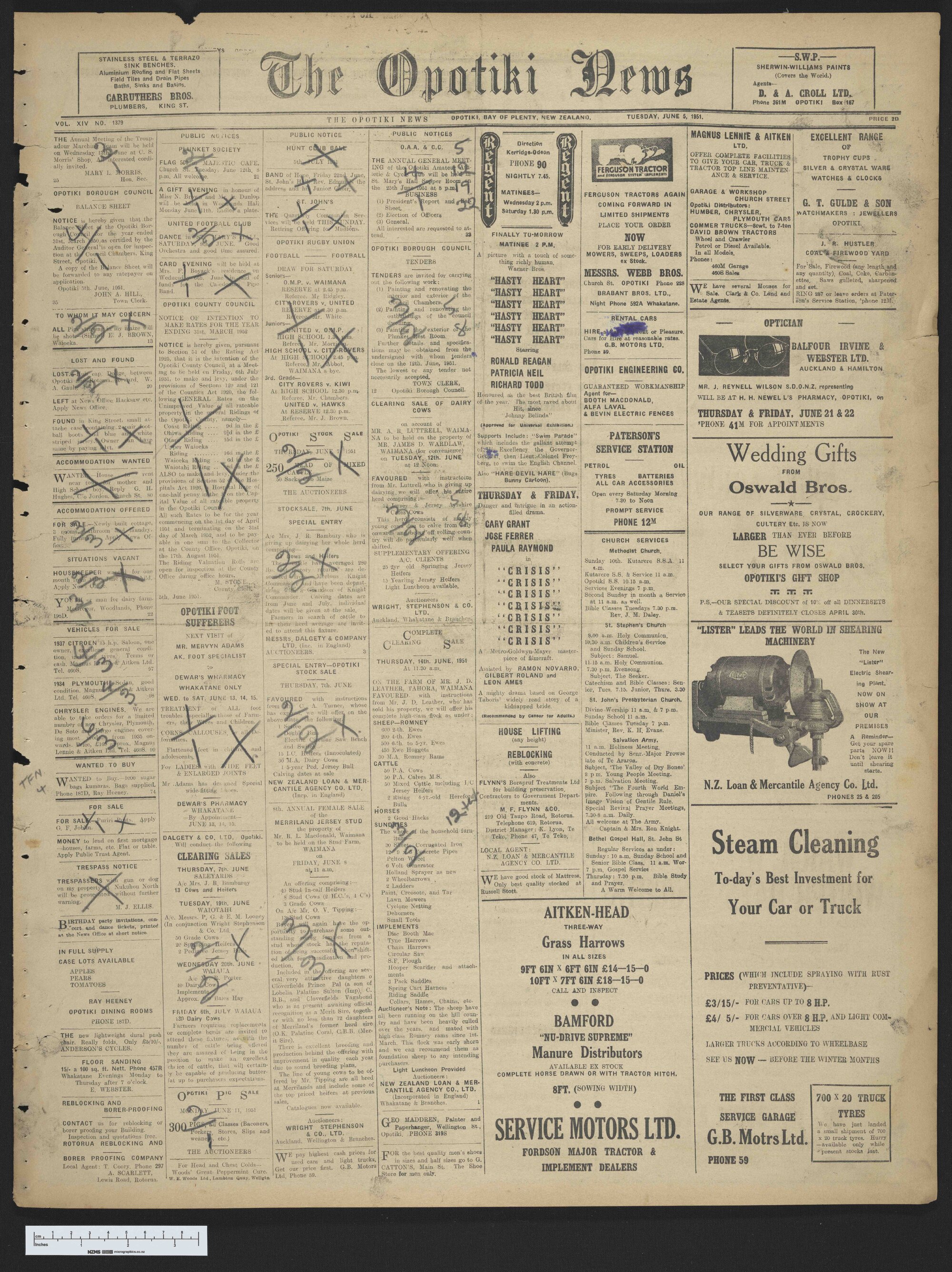 1951-06-05 Opotiki News