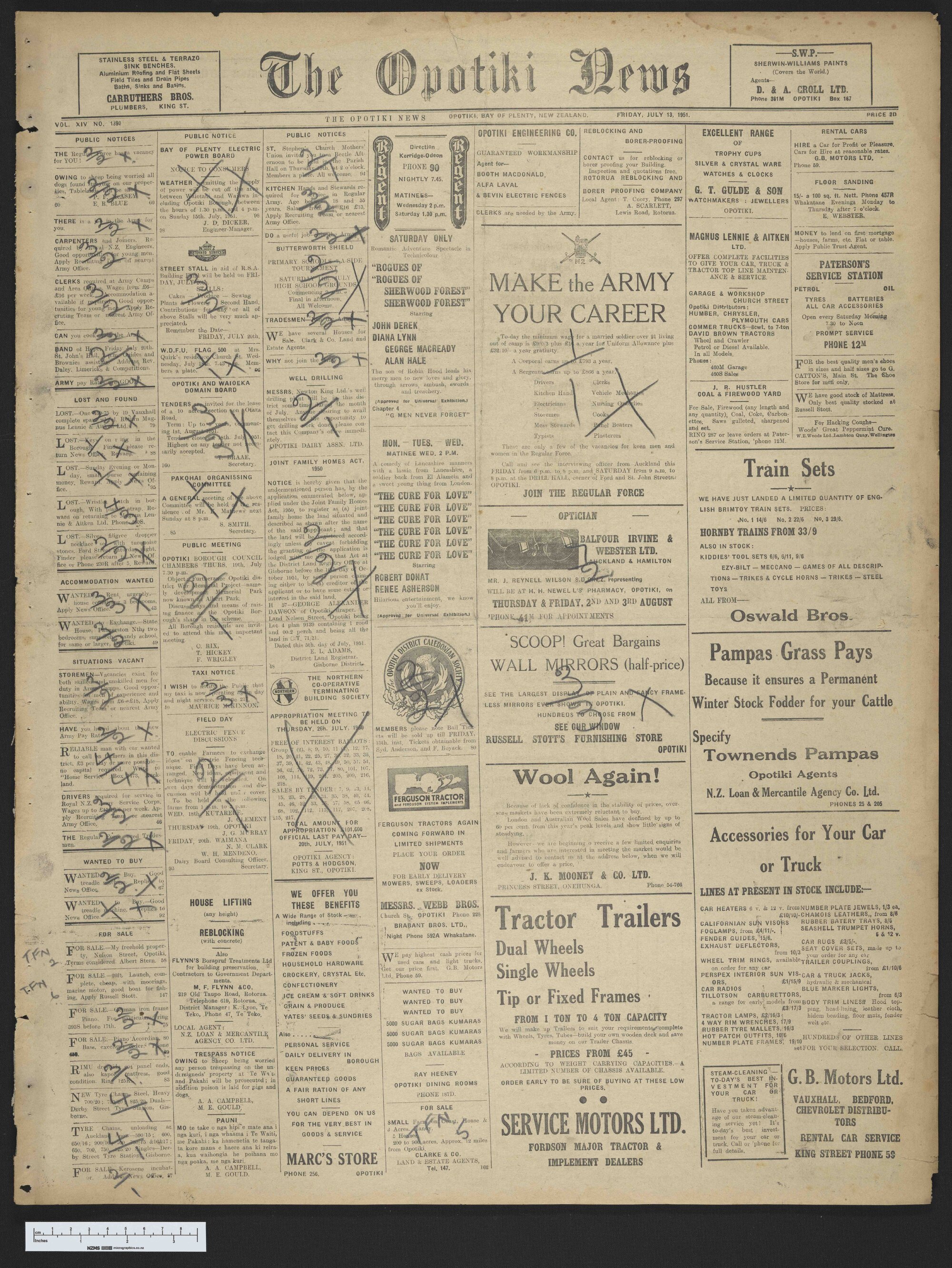 1951-07-13 Opotiki News