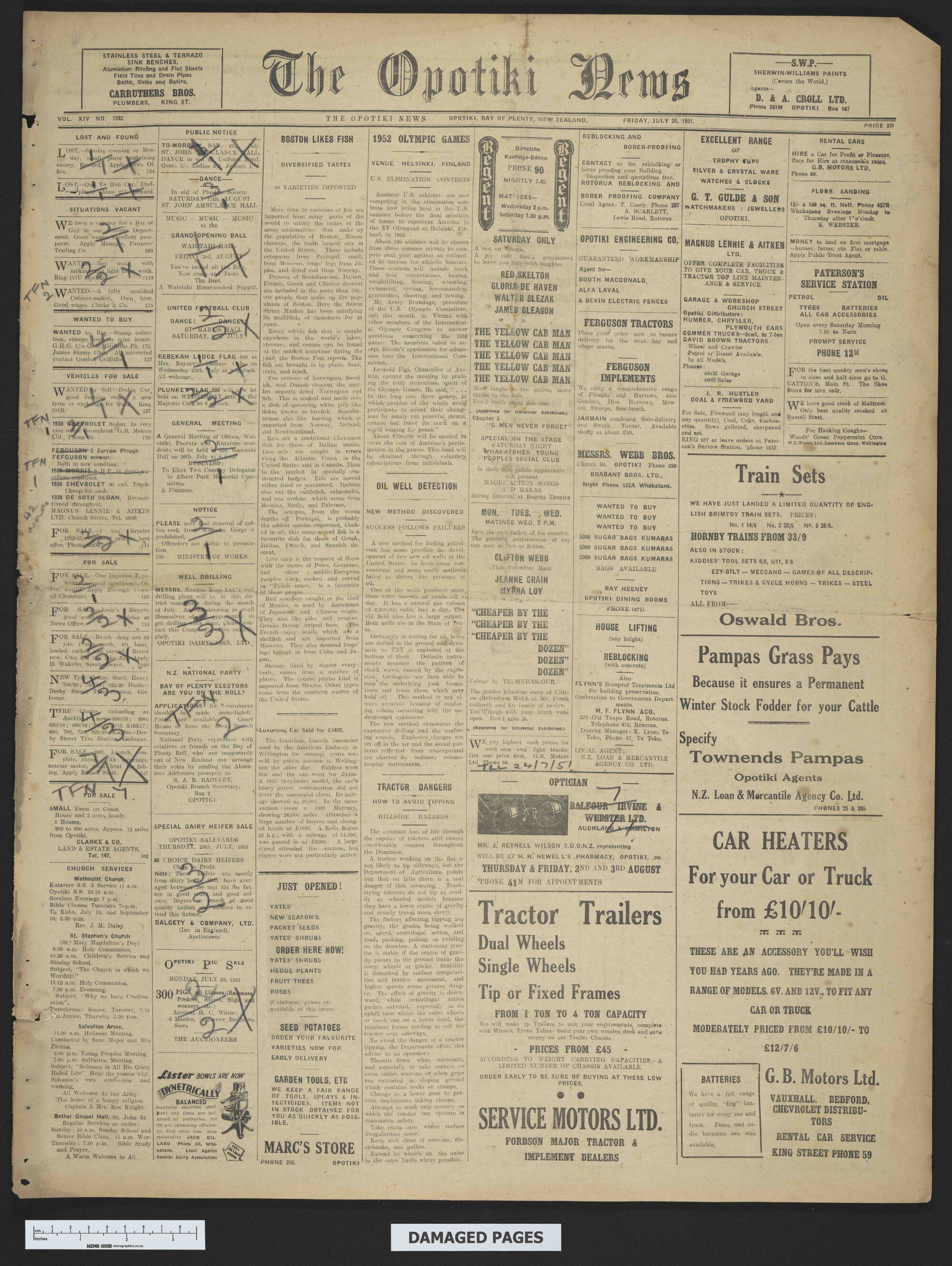 1951-07-20 Opotiki News