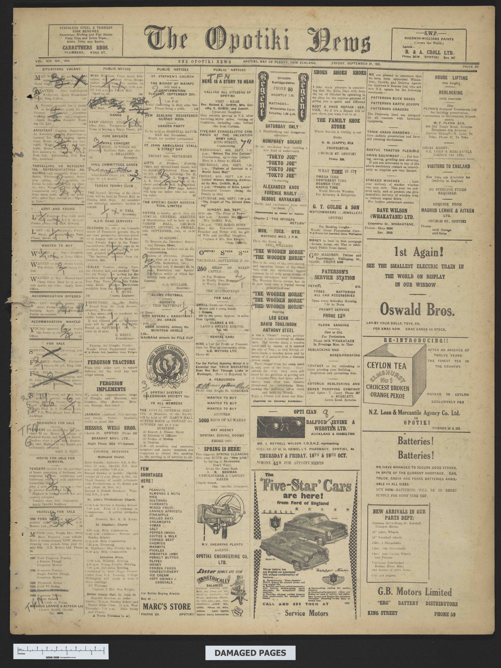 1951-09-21 Opotiki News