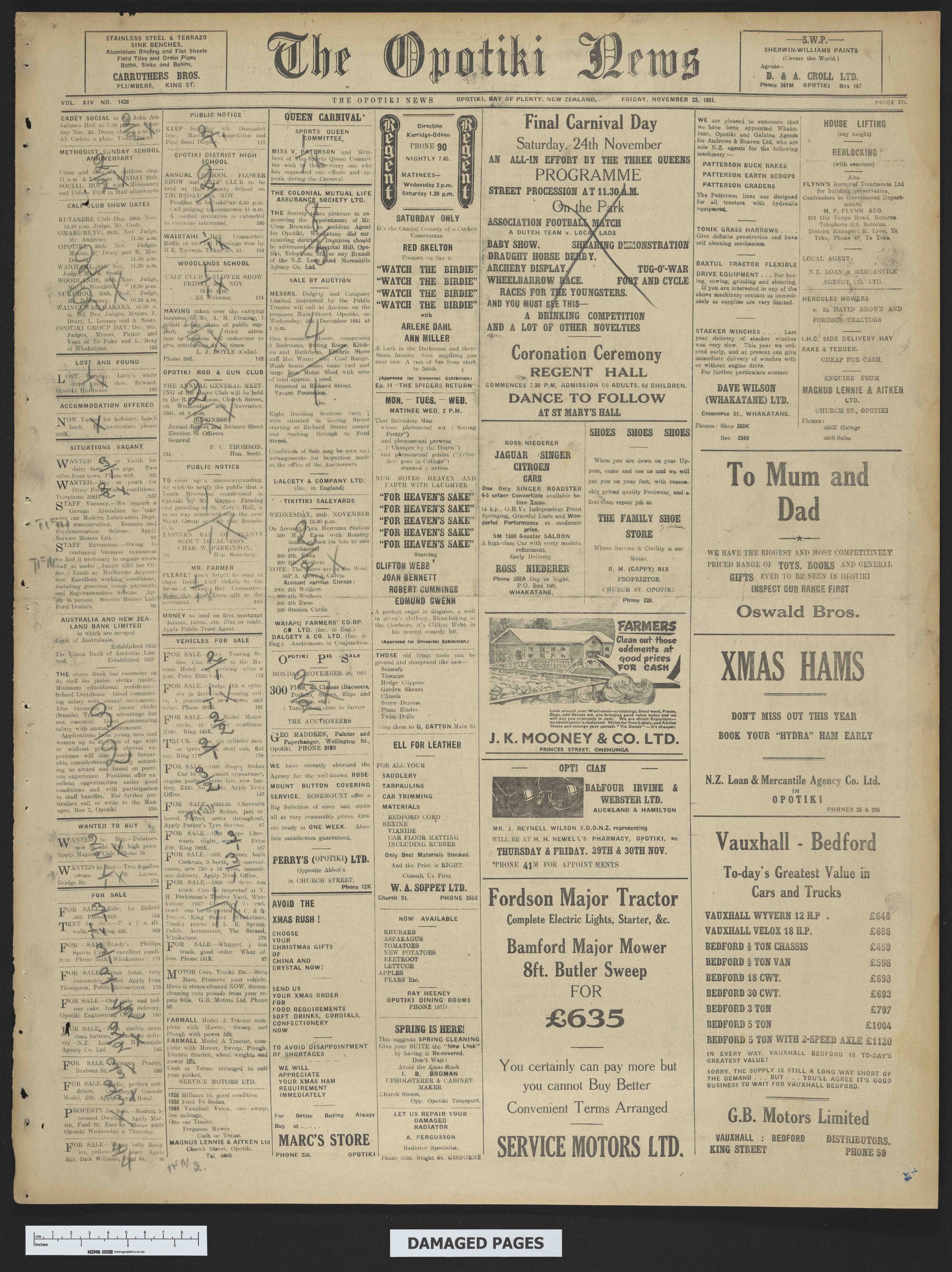 1951-11-23 Opotiki News