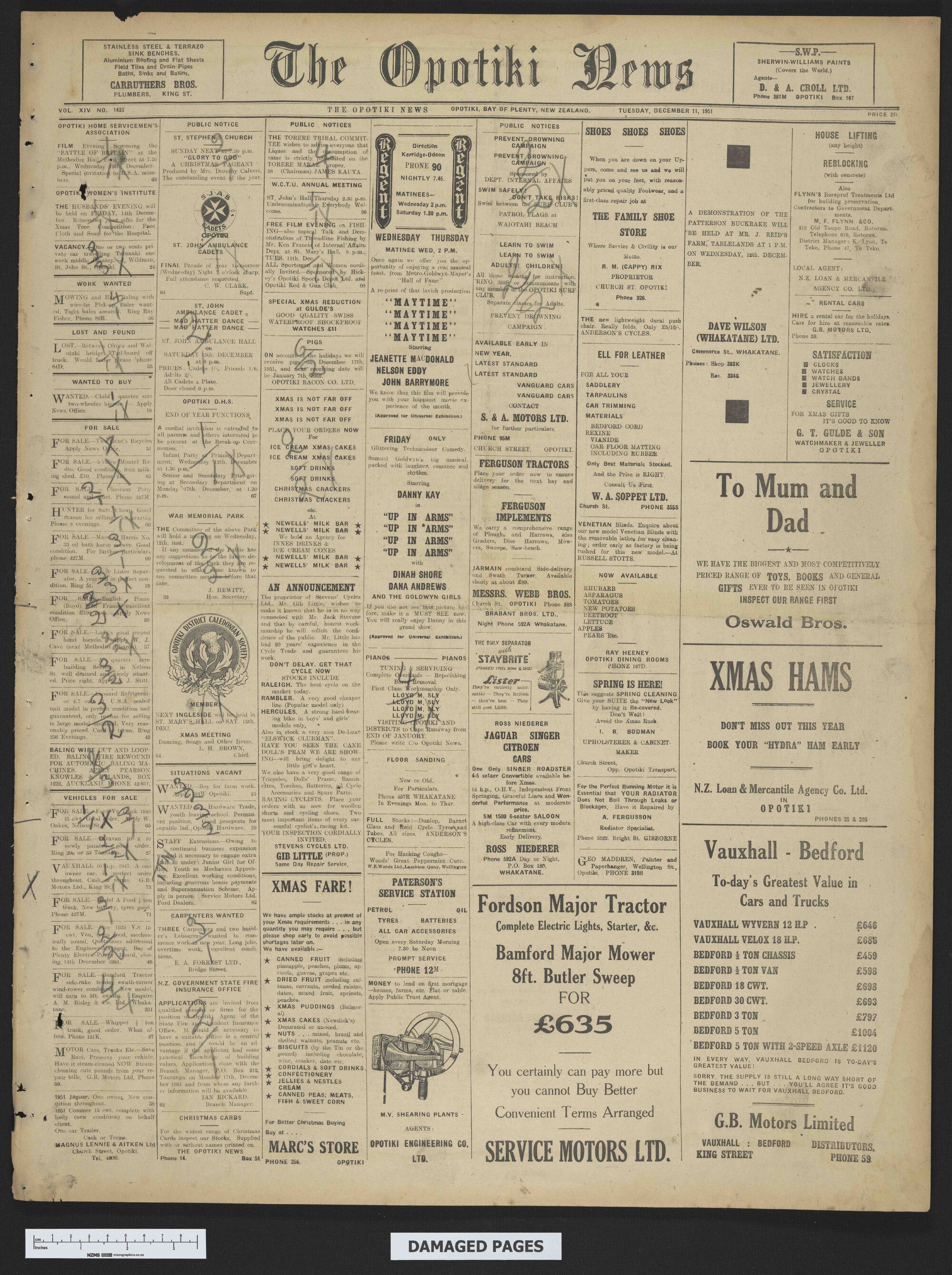 1951-12-11 Opotiki News