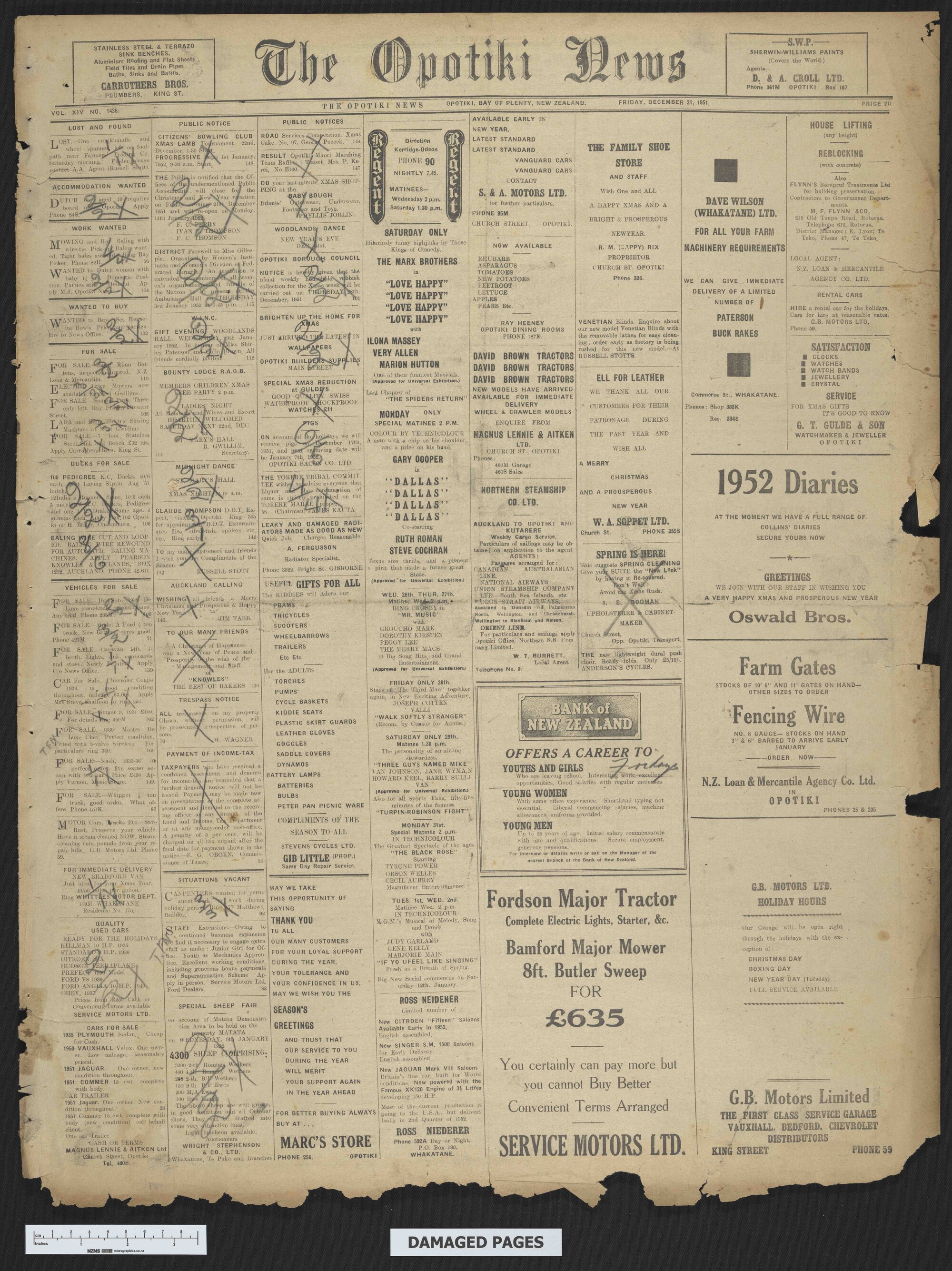 1951-12-21 Opotiki News