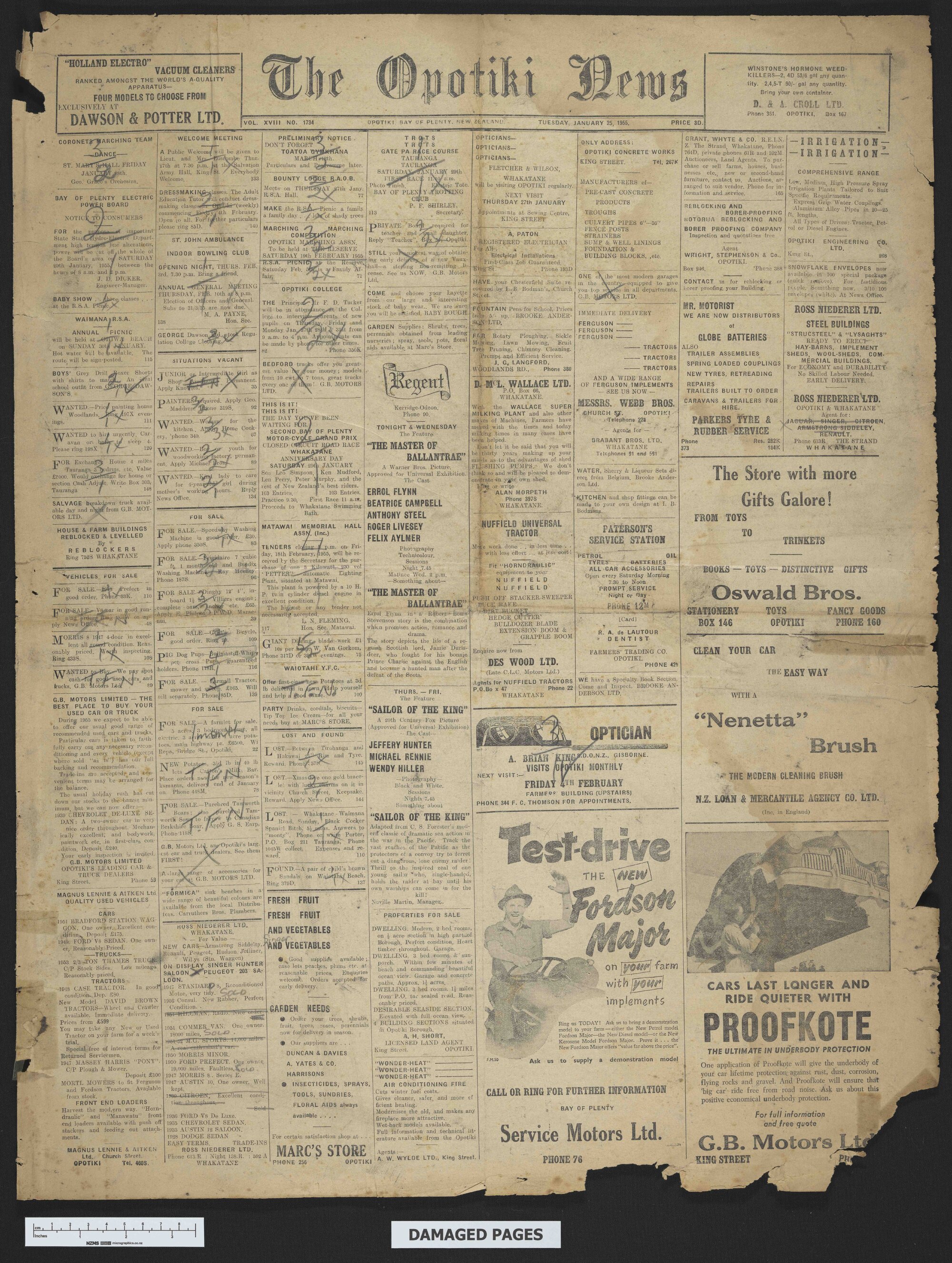 1955-01-25 Opotiki News