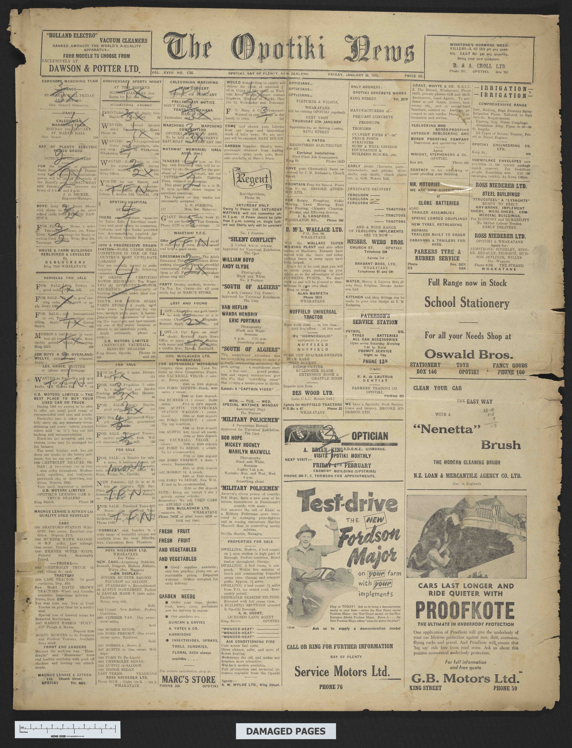 1955-01-28 Opotiki News