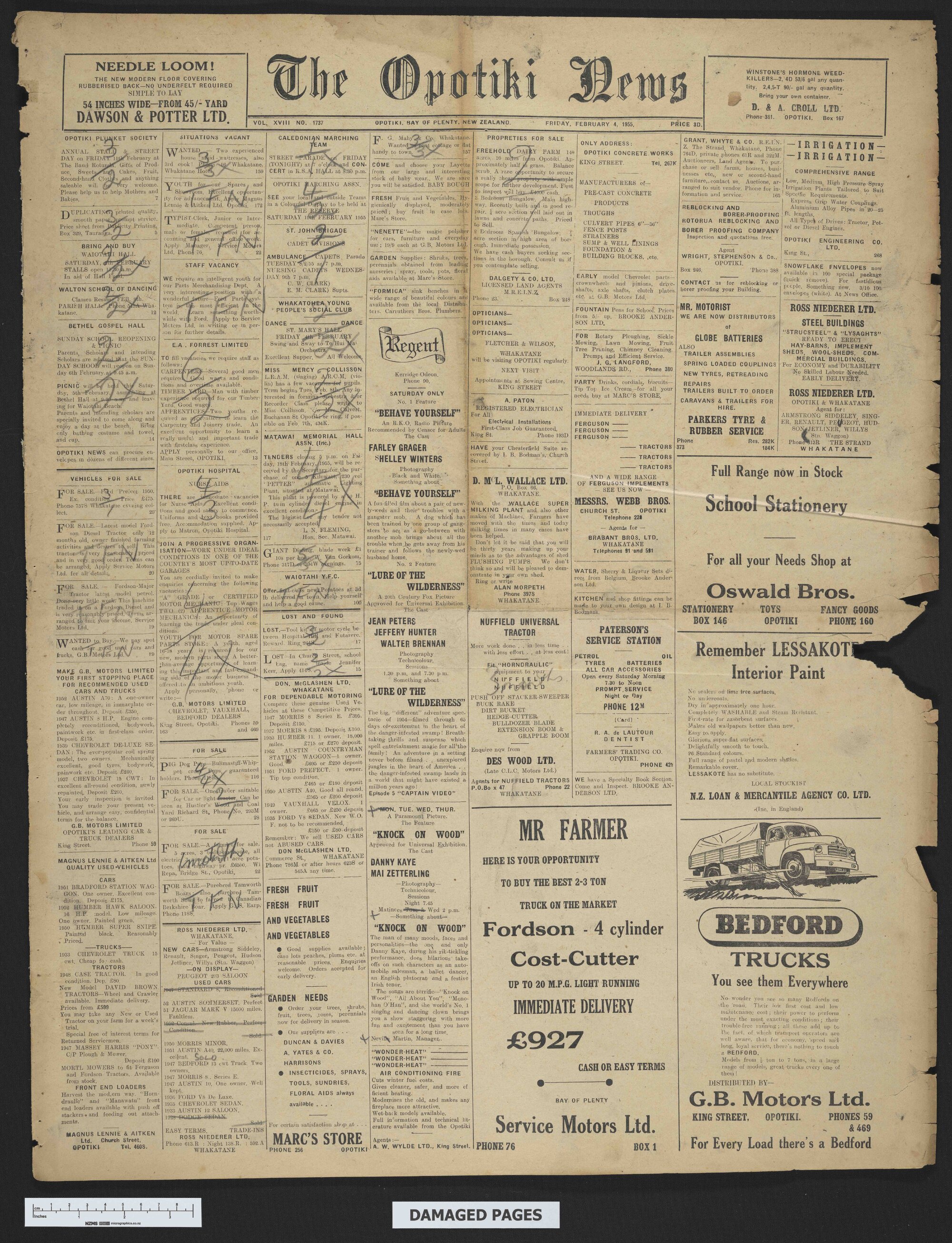 1955-02-04 Opotiki News