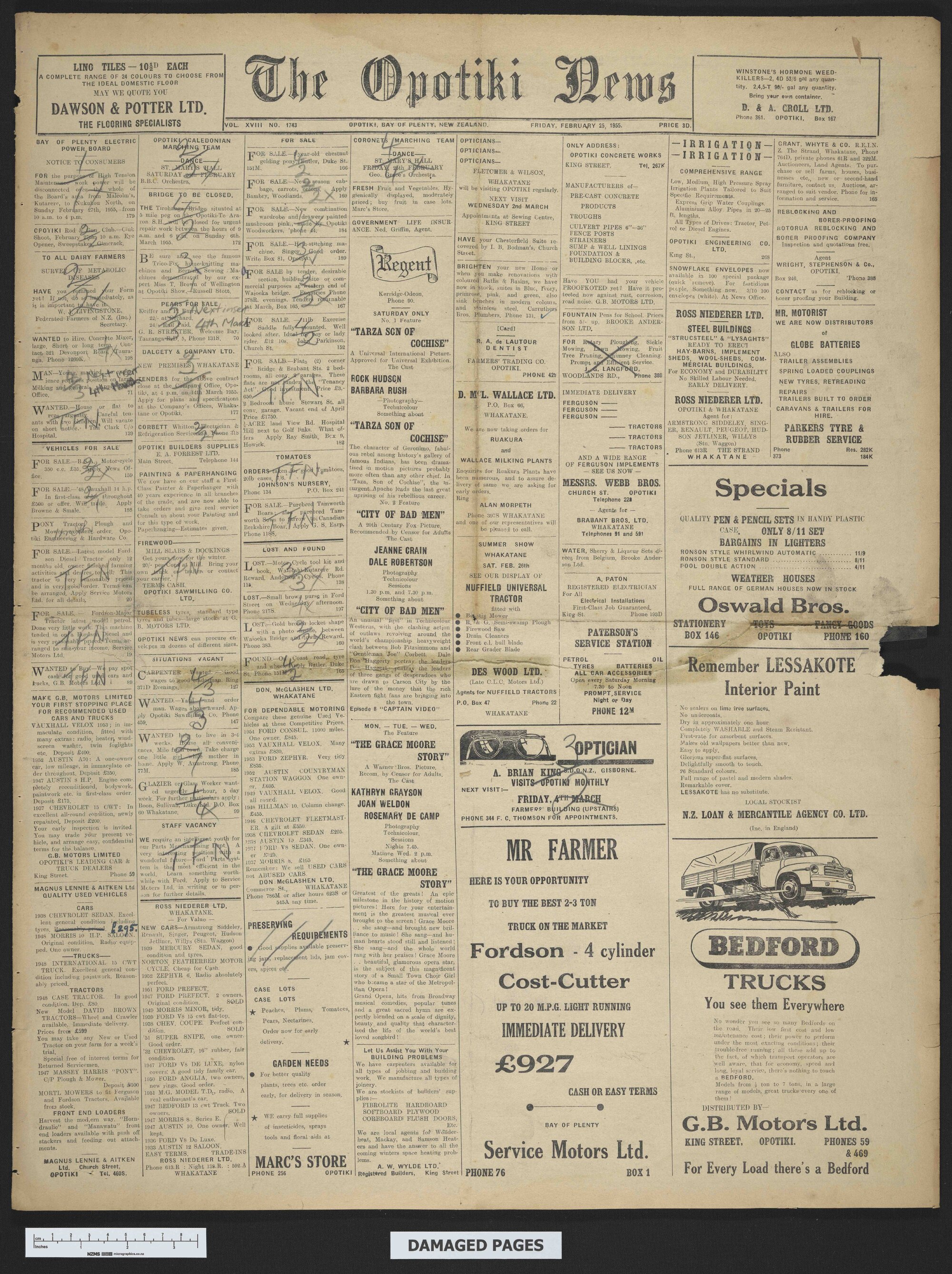 1955-02-25 Opotiki News