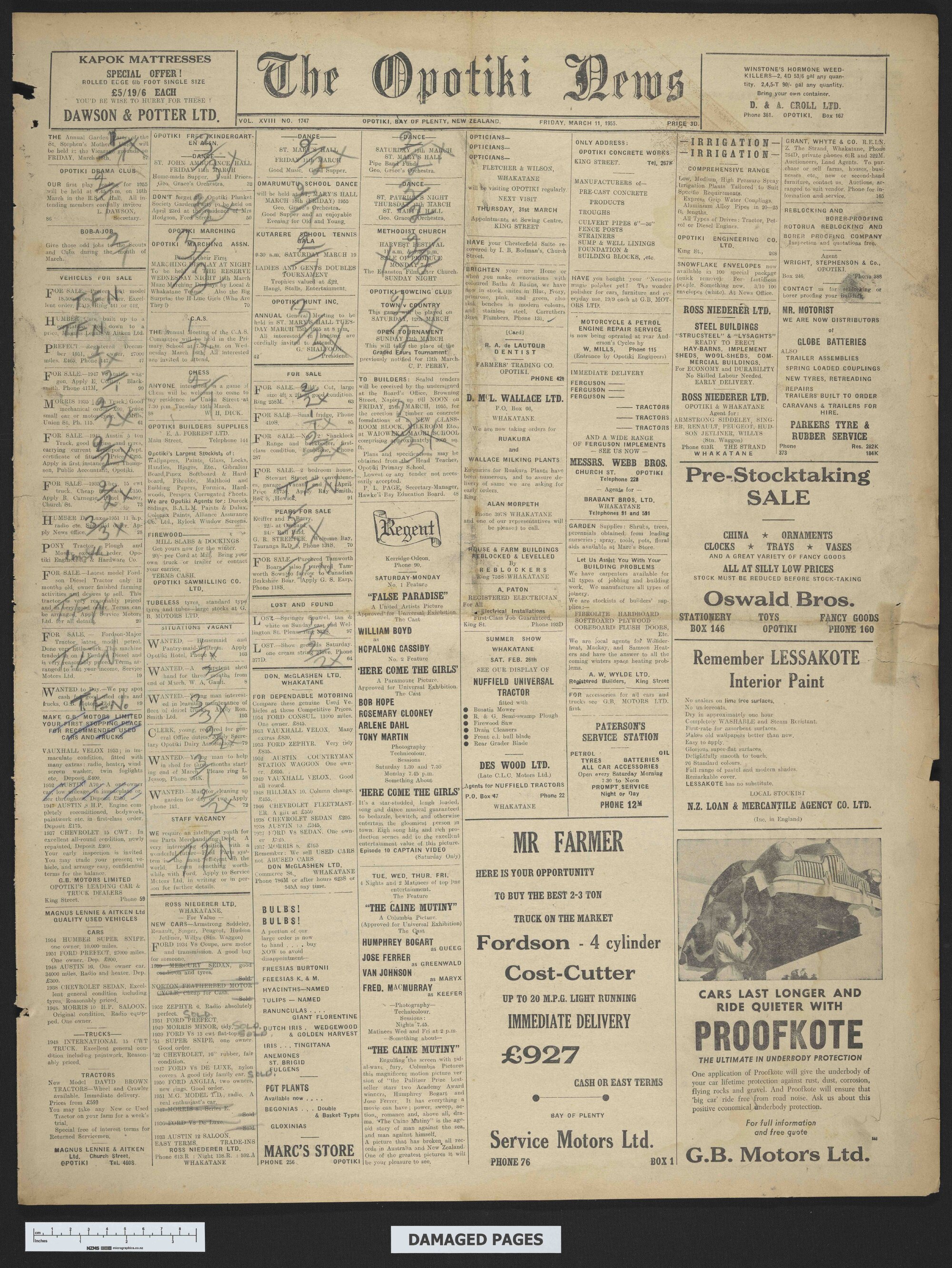 1955-03-11 Opotiki News