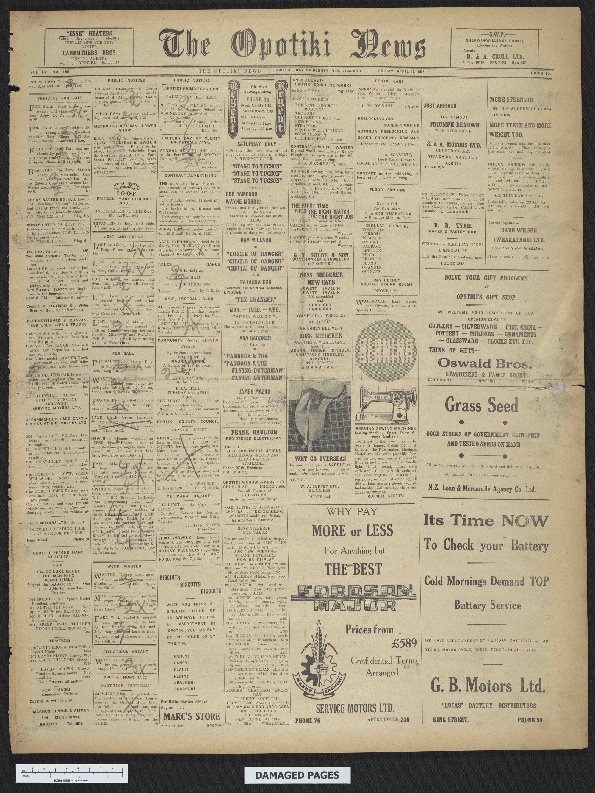 1953-04-17 Opotiki News