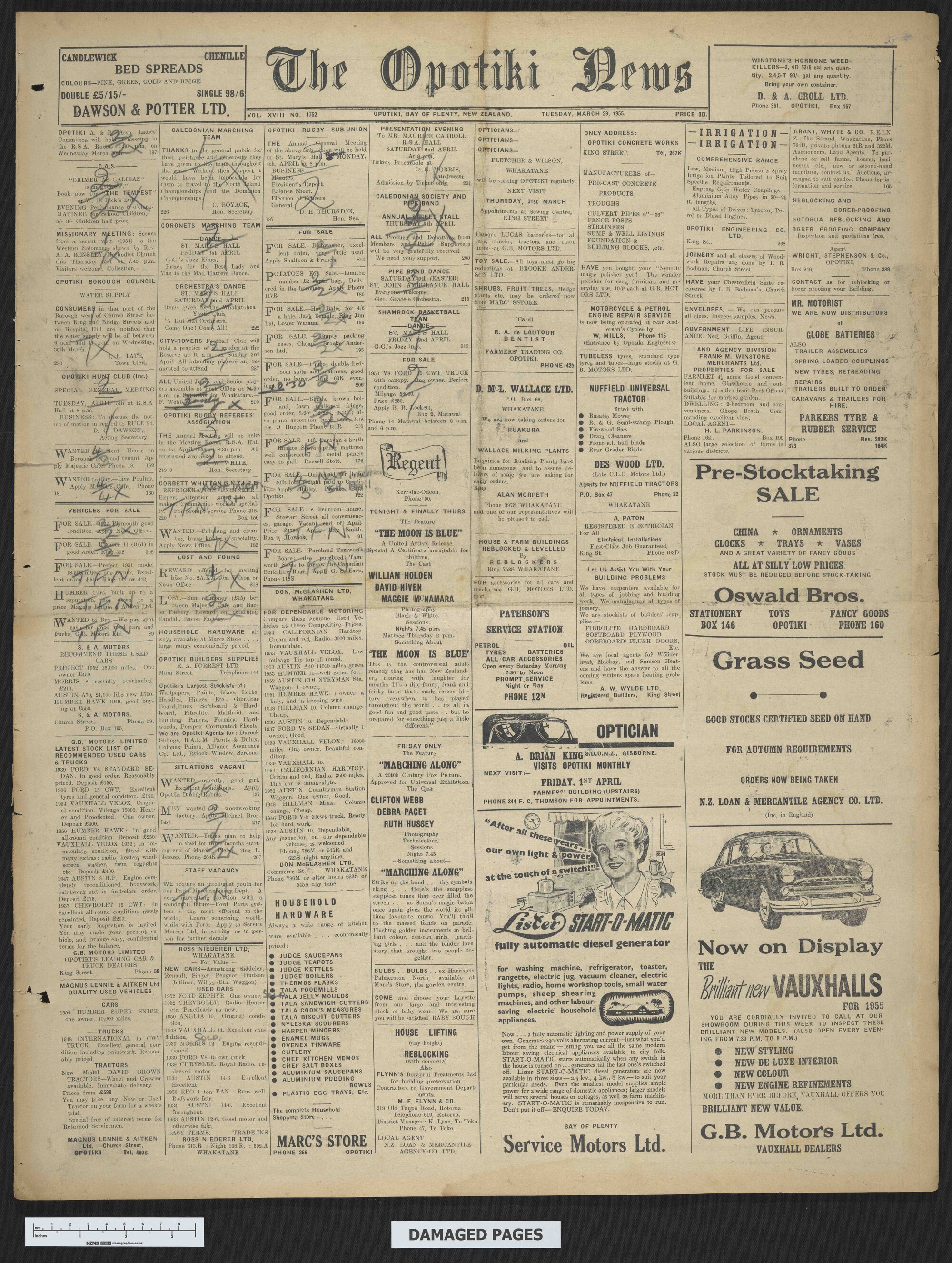 1955-03-29 Opotiki News